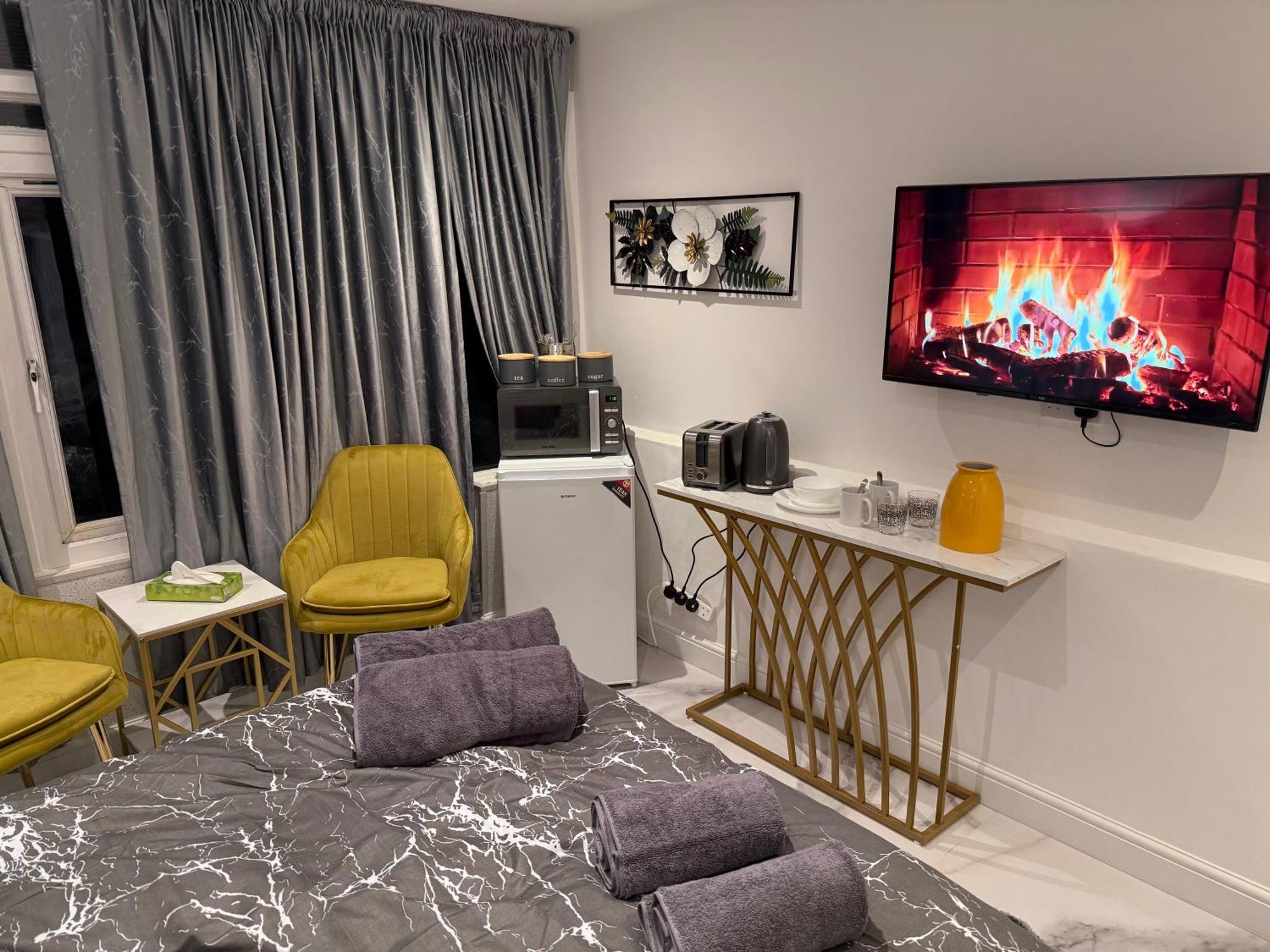 Quarto em Acomodações Particulares Luxury In Victoria, 7 Minutes Walk To Victoria Station, 4 Londres