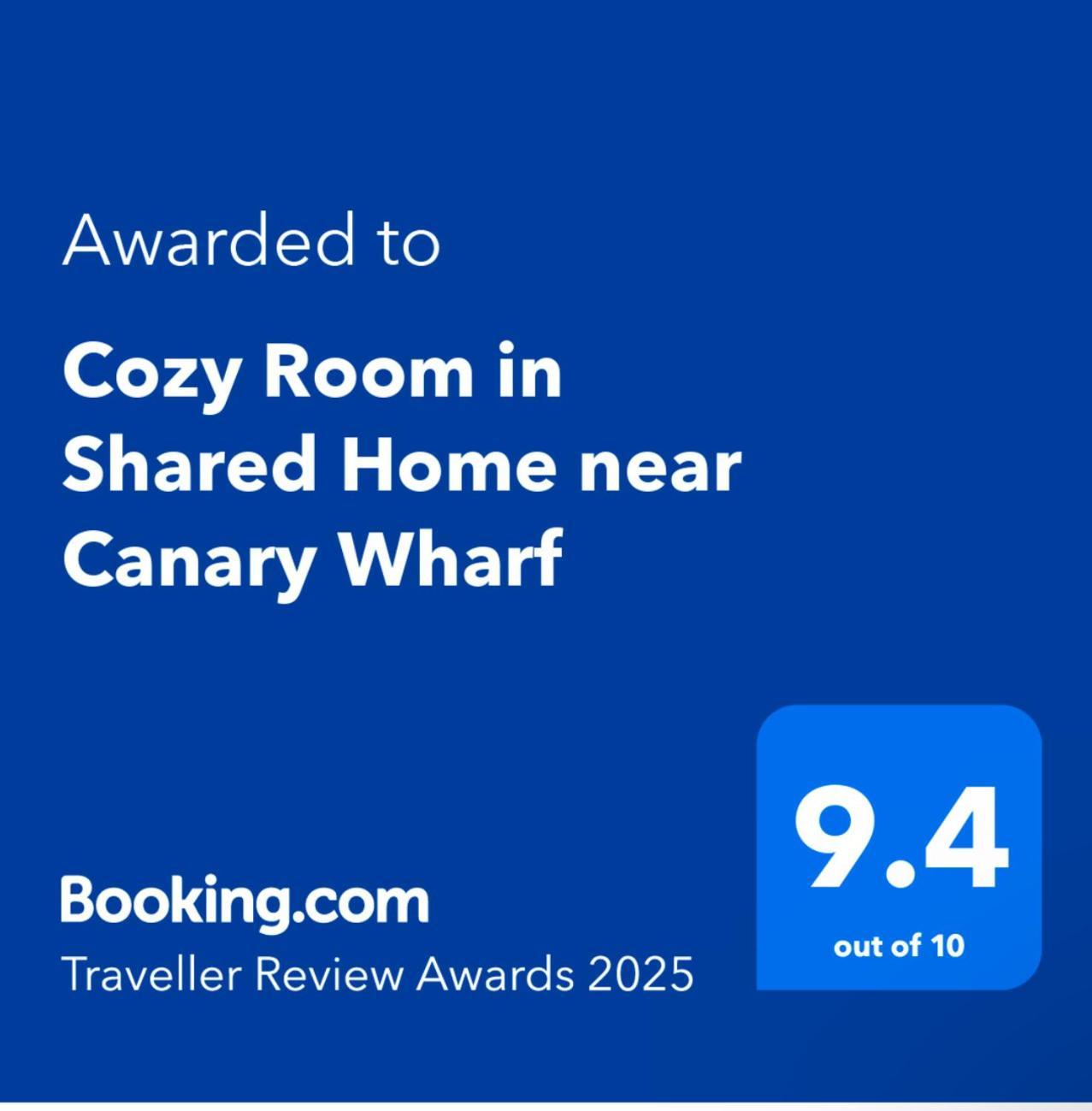 Cozy In Shared Near Canary Wharf Quarto em Acomodações Particulares