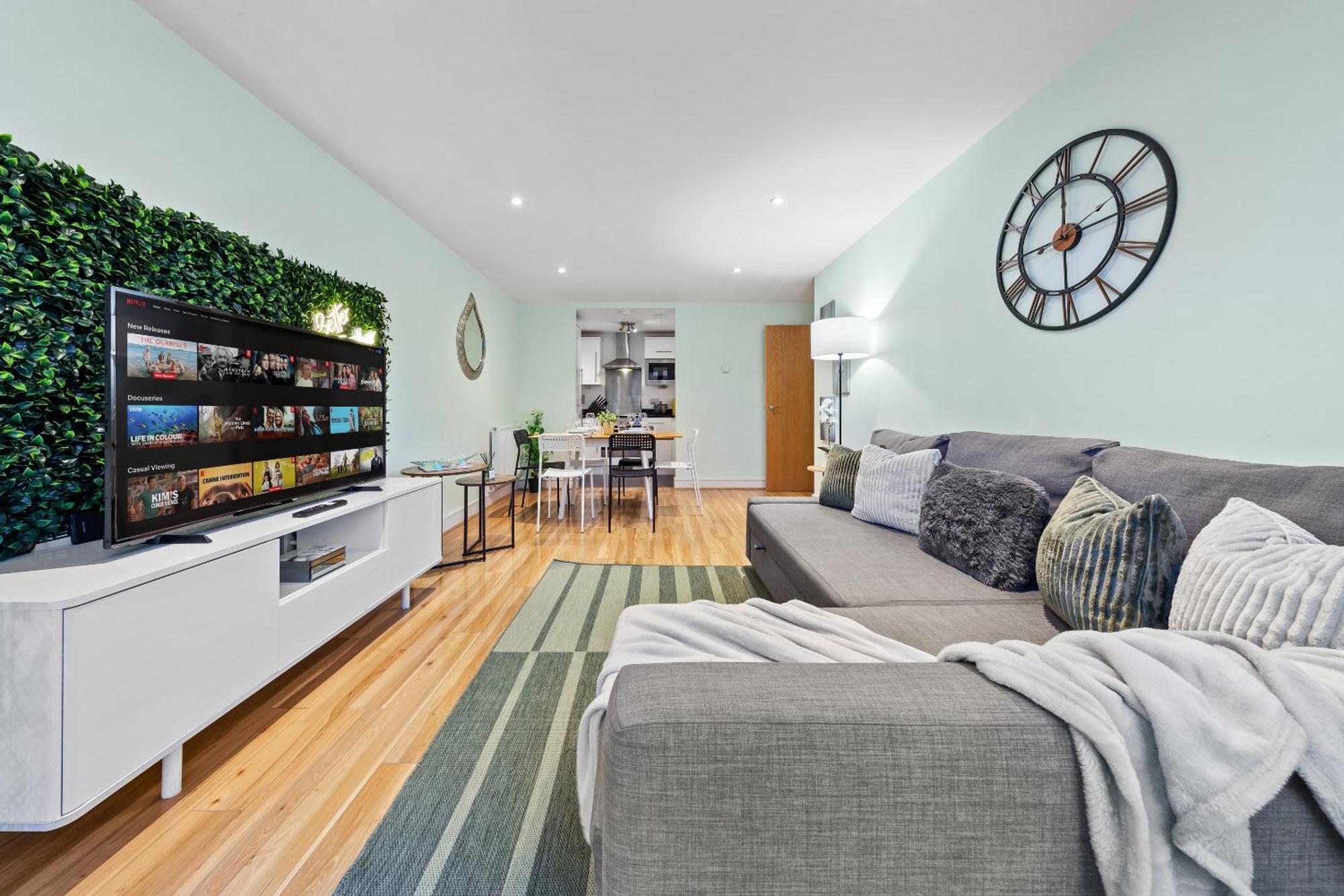 Bright Canning Town Fbs Long Term Retreat Appartement