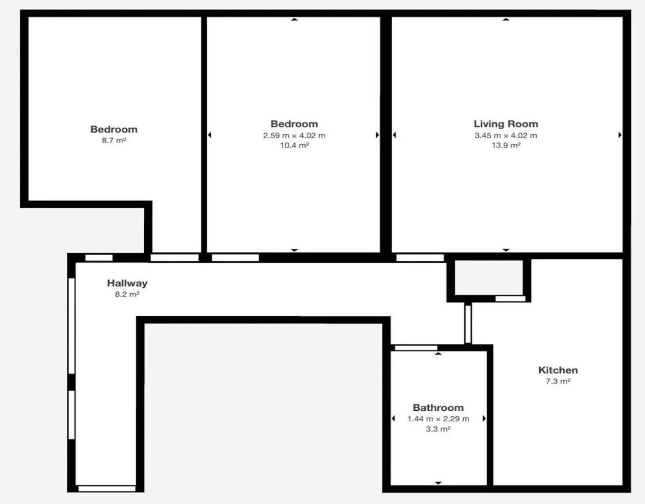 Stylish Two Bedroom London, West Kensington Appartement