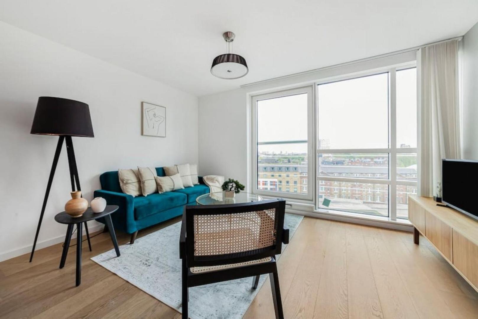 Stunning 2b Vauxhall Near Thames & Tube Appartement