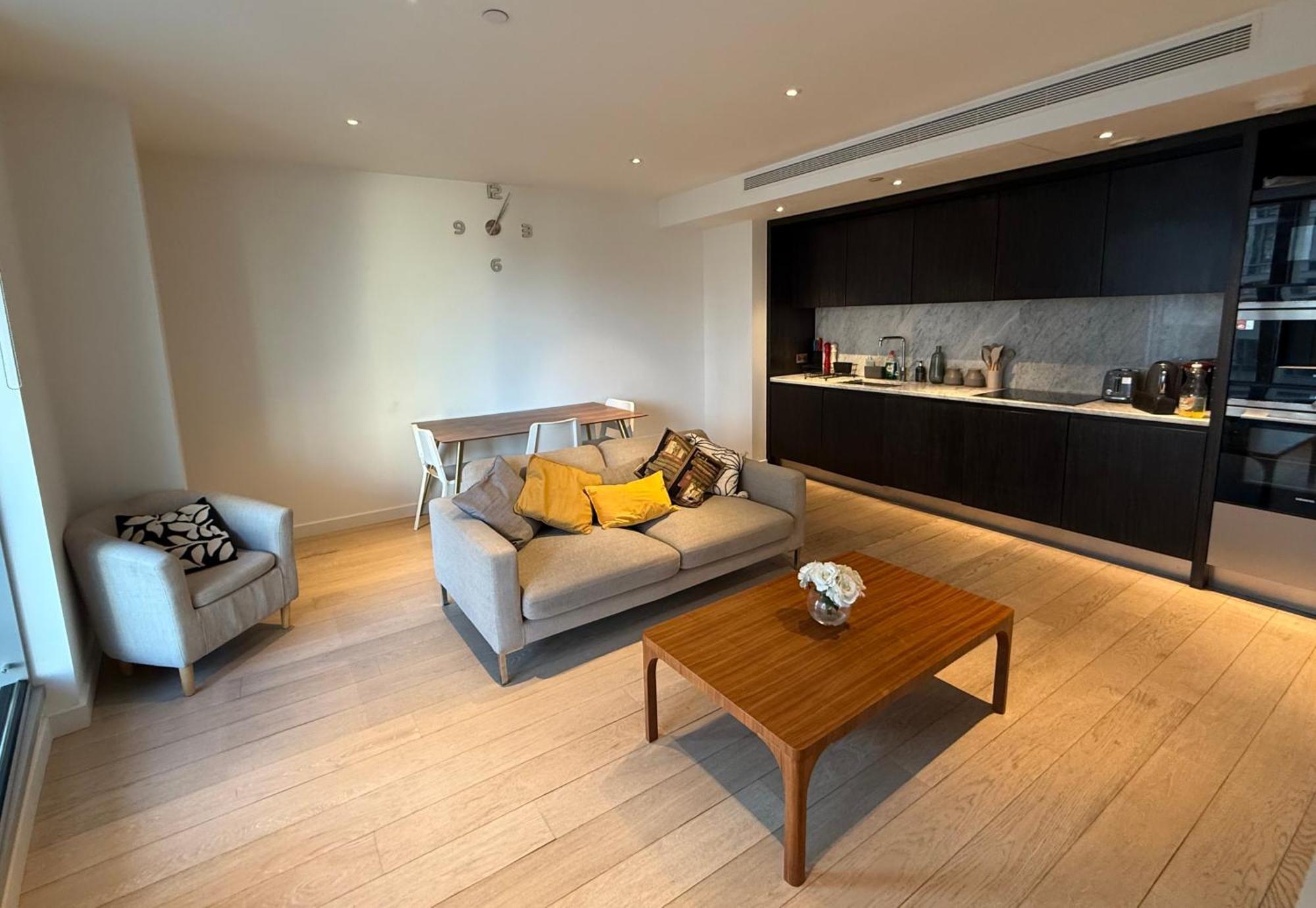 Appartement Luxury Modern 2 Bed Flat With Balcony And View - Canary Wharf Center