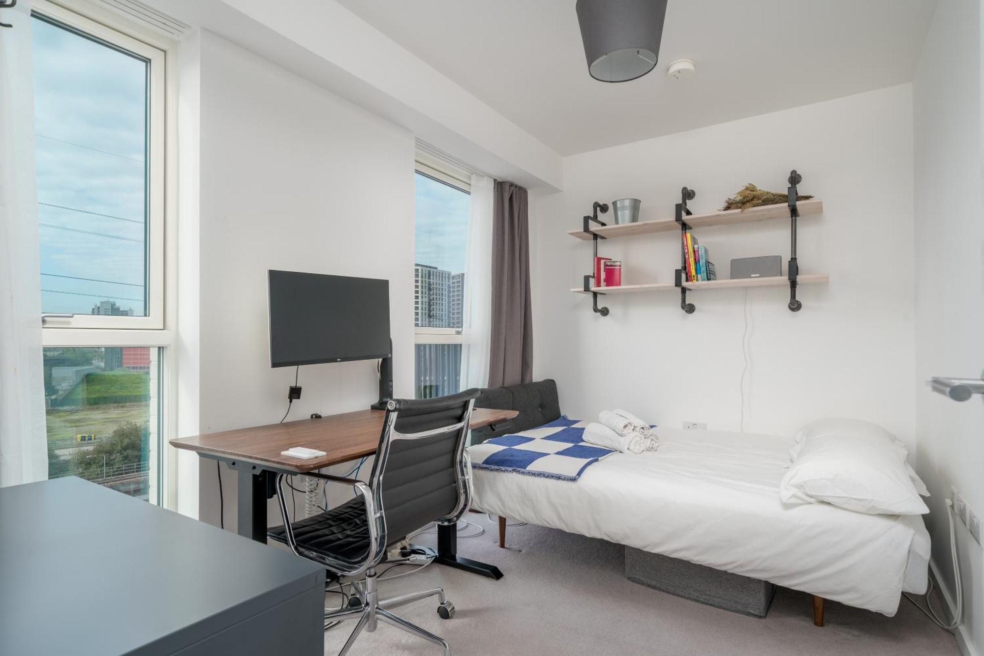 Waterview With Ultra Fast Wifi Close To Excel And O2, Corporates And Contractors Welcome Apartamento