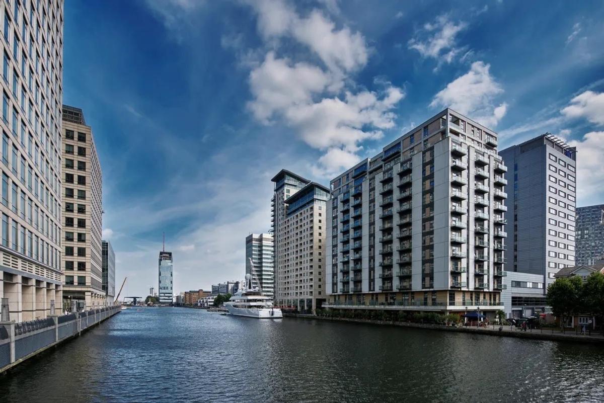 Appartement Londwell, Canary Wharf River Thames Balcony