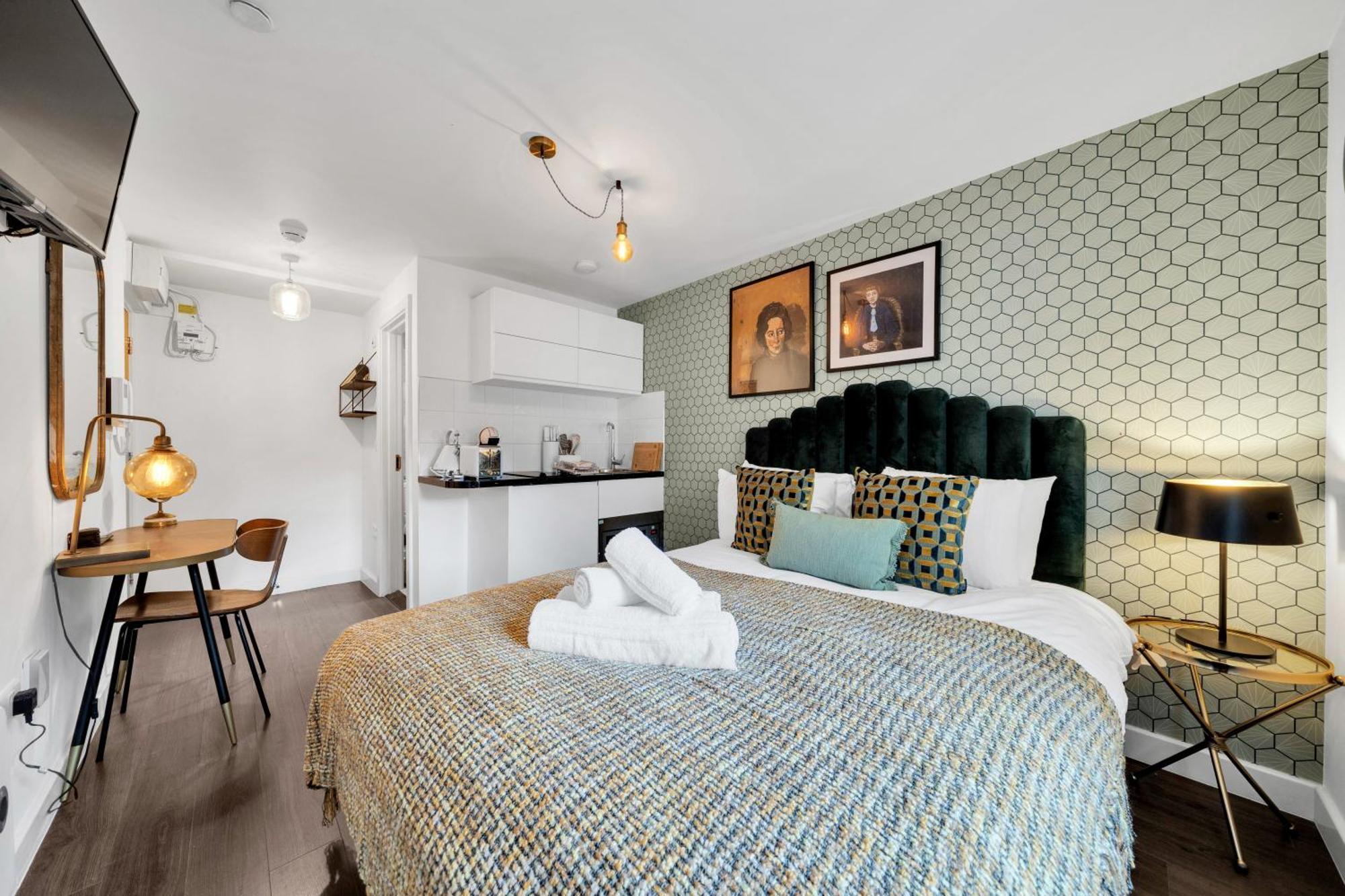 Appartement Urban Elegance Luxury Living With Kitchenette