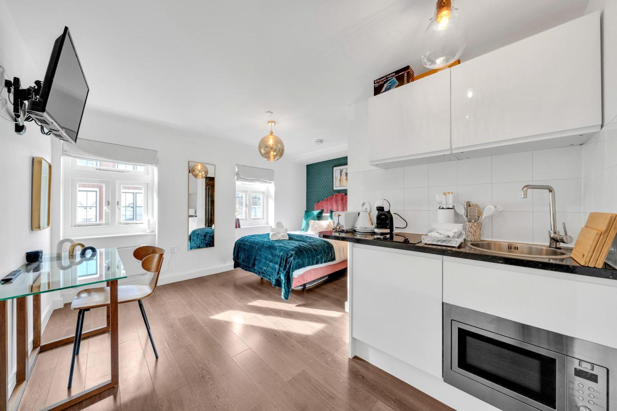 Appartement Urban Elegance Luxury Living With Kitchenette *