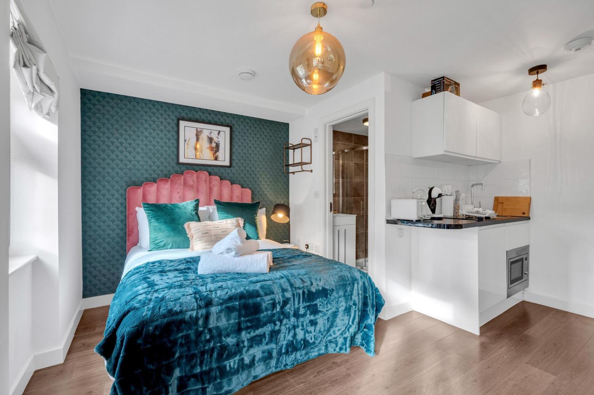 Appartement Urban Elegance Luxury Living With Kitchenette Londres