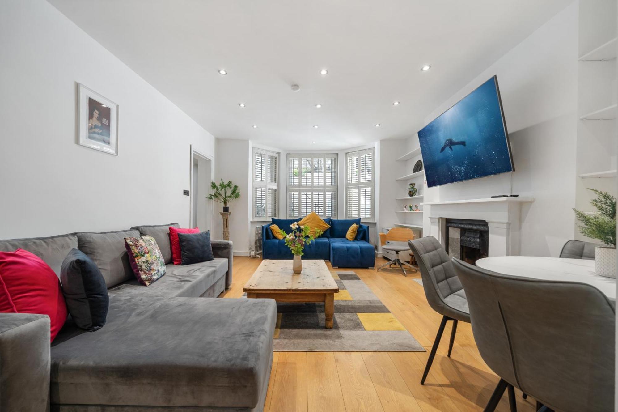 Appartement Holland Park Flat, 2bed 2bath, Breakfast, Lgf
