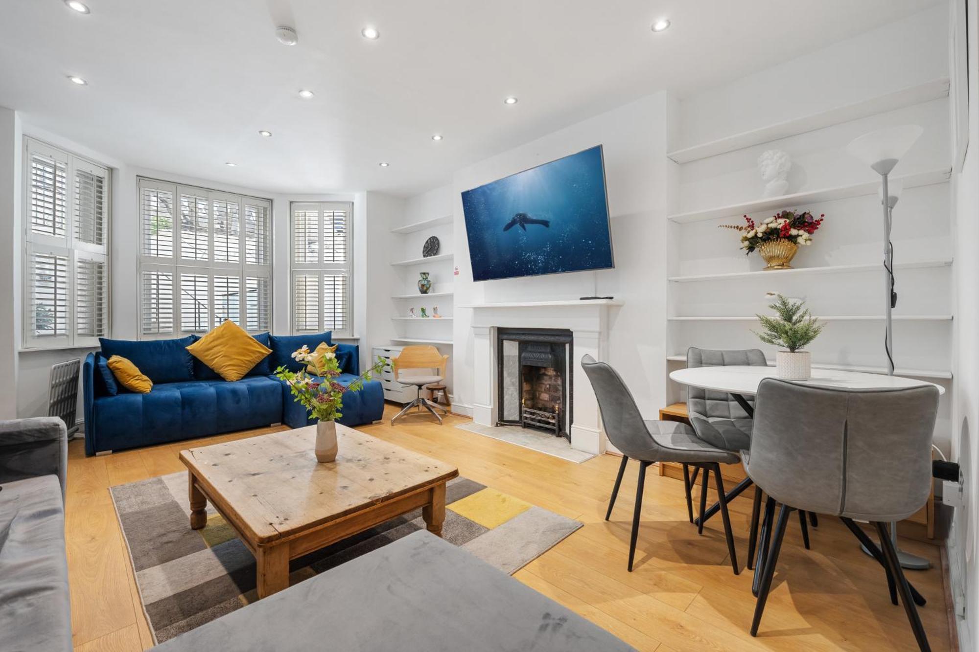 Appartement Holland Park Flat, 2bed 2bath, Breakfast, Lgf