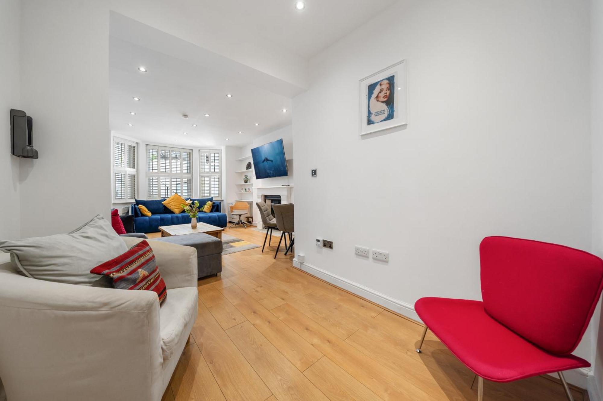 Holland Park Flat, 2bed 2bath, Breakfast, Lgf Appartement Londres
