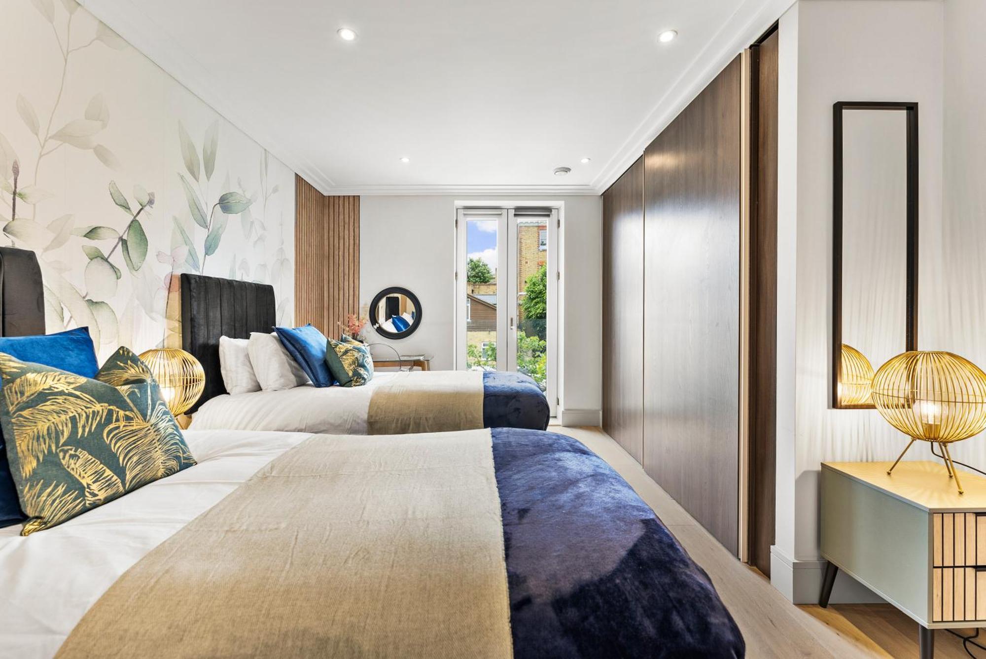 Appartement Stunning 2 Bed Flat In - Sleeps 8 -balcony *
