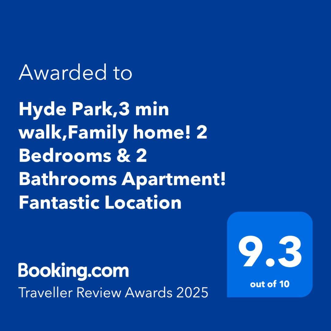 Hyde Park,2 Bedrooms 2bathrooms, Perfect For Families! Apartamento Londres