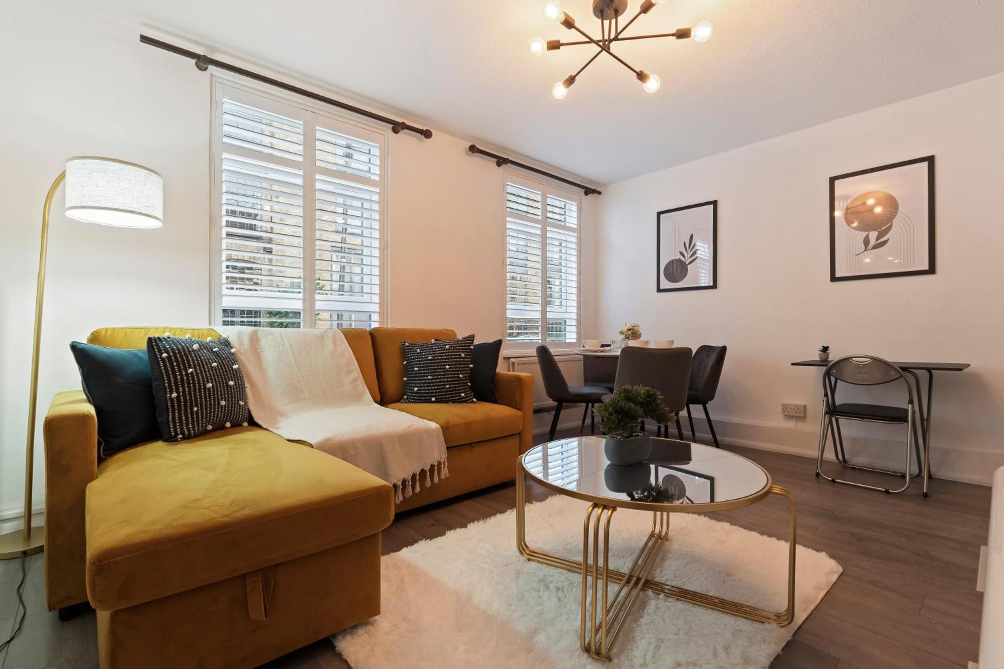 Stylish 2Bed Apartment Fulham, Wifi, Parking Appartement