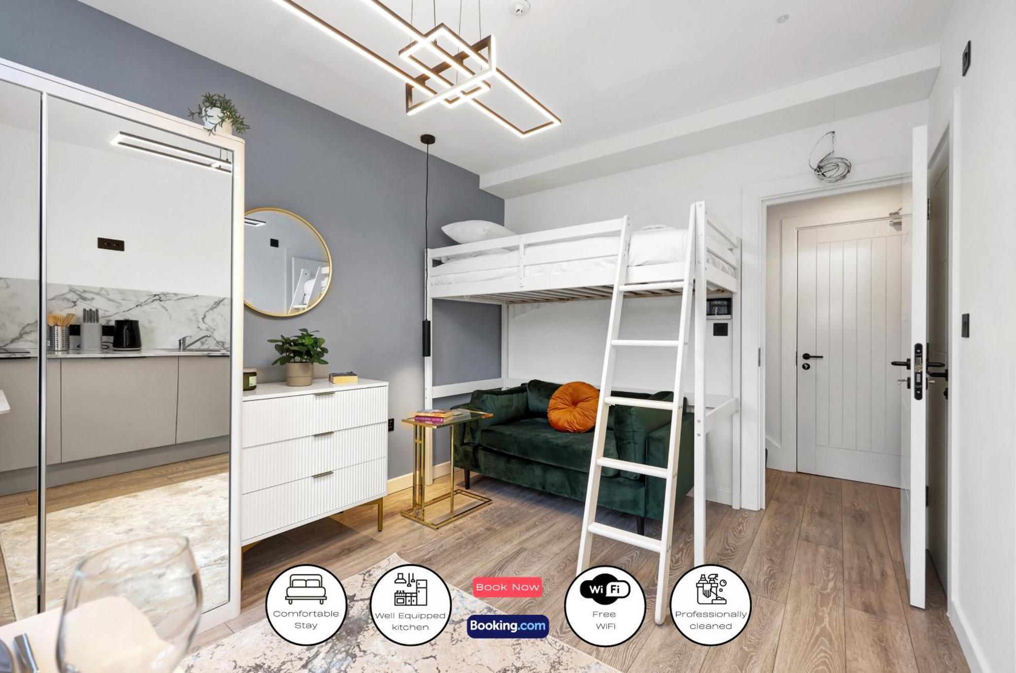 Hilldrop Short Term & Flexible Renting Islington With Free Wifi, Parking & Garden Appartement