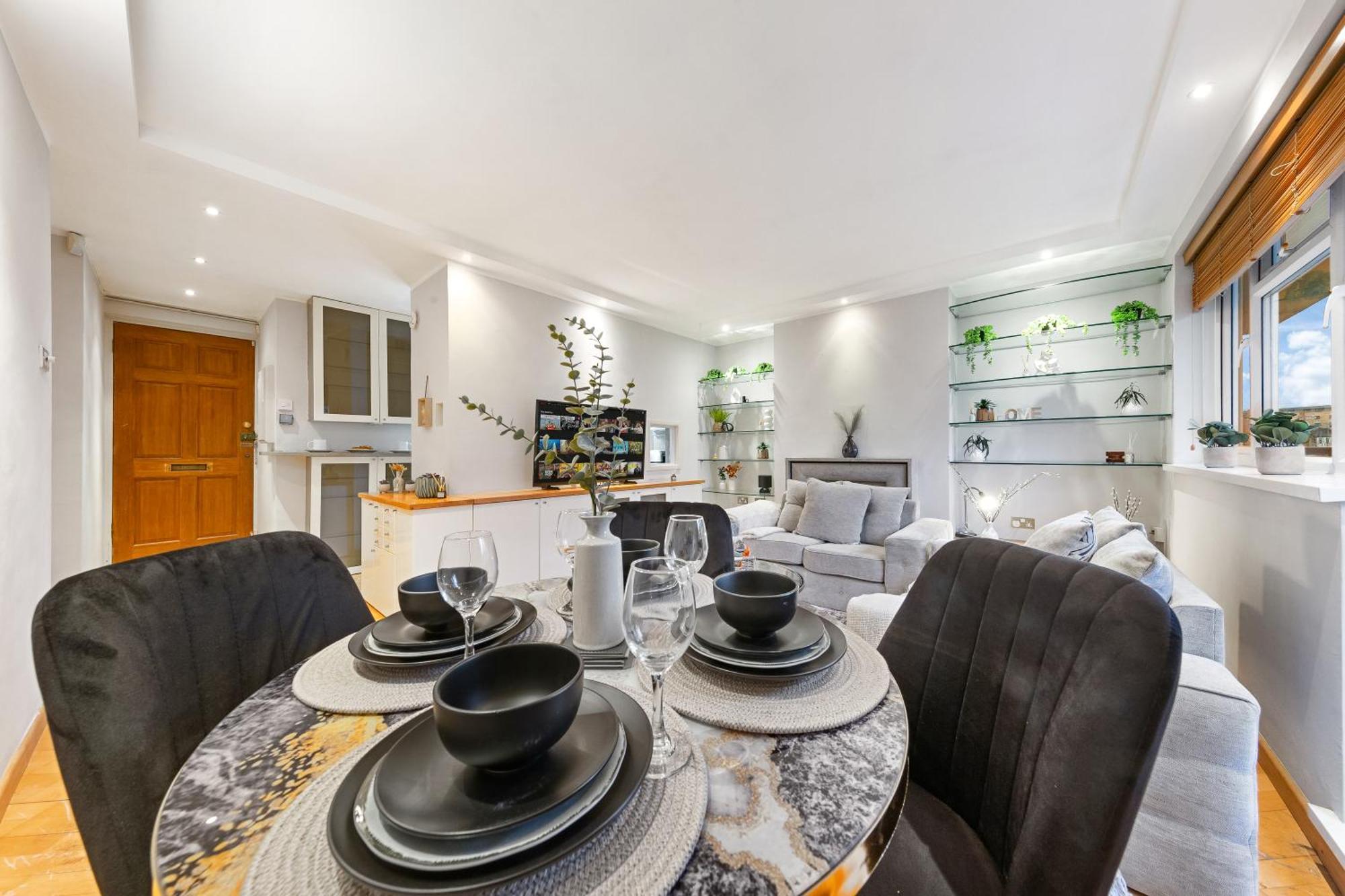 Appartement Elegant Retreat - Sleeps 6 - Close To Putney & Stamford Bridge *