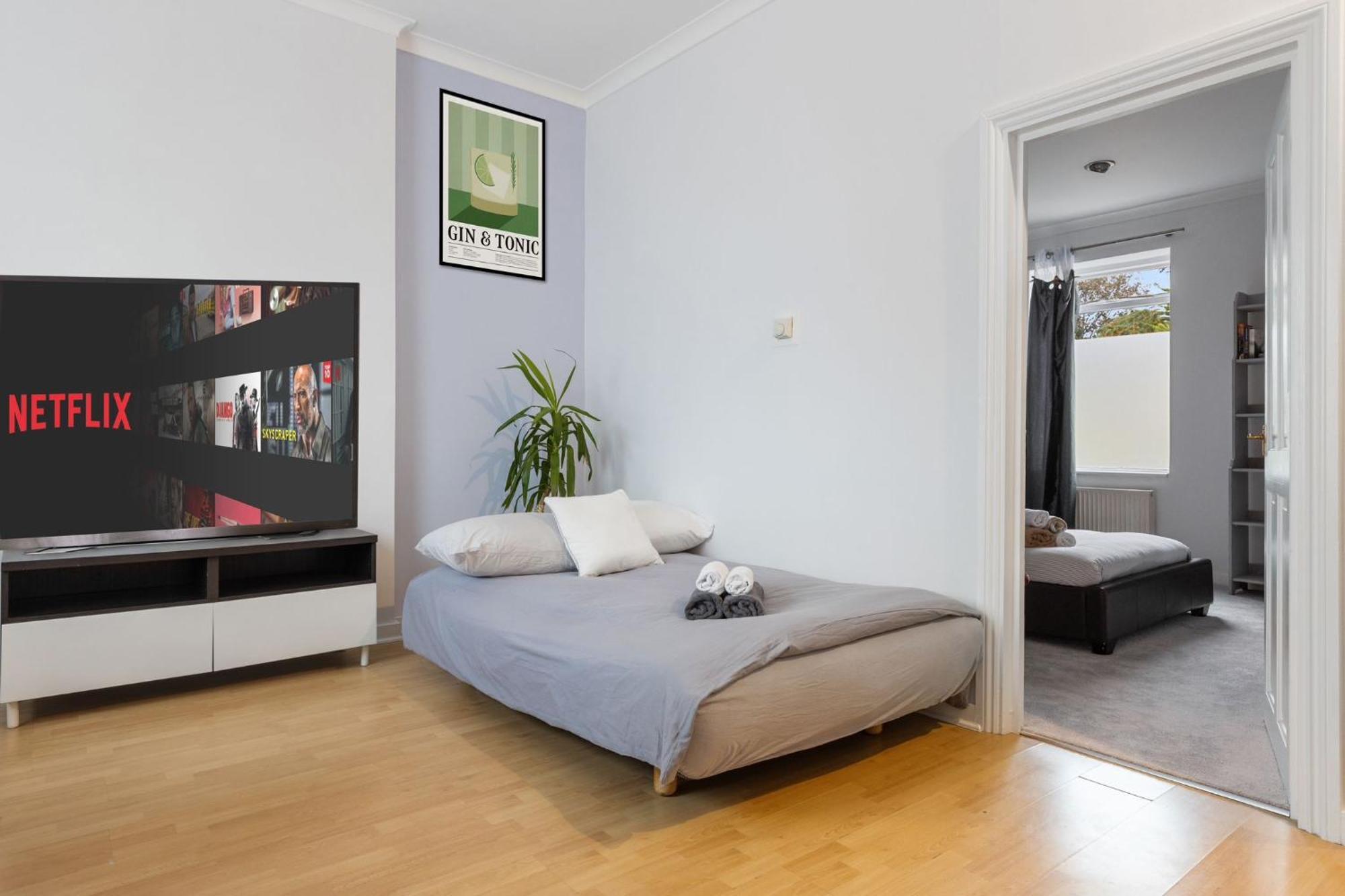 Appartement Cosy 1-bed Flat For 4 Ppl W Parking