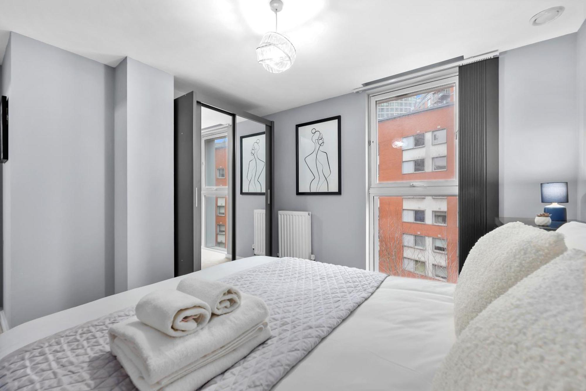 2-bedroom Short Term & Flexible Renting Canary Wharf Appartement Londres