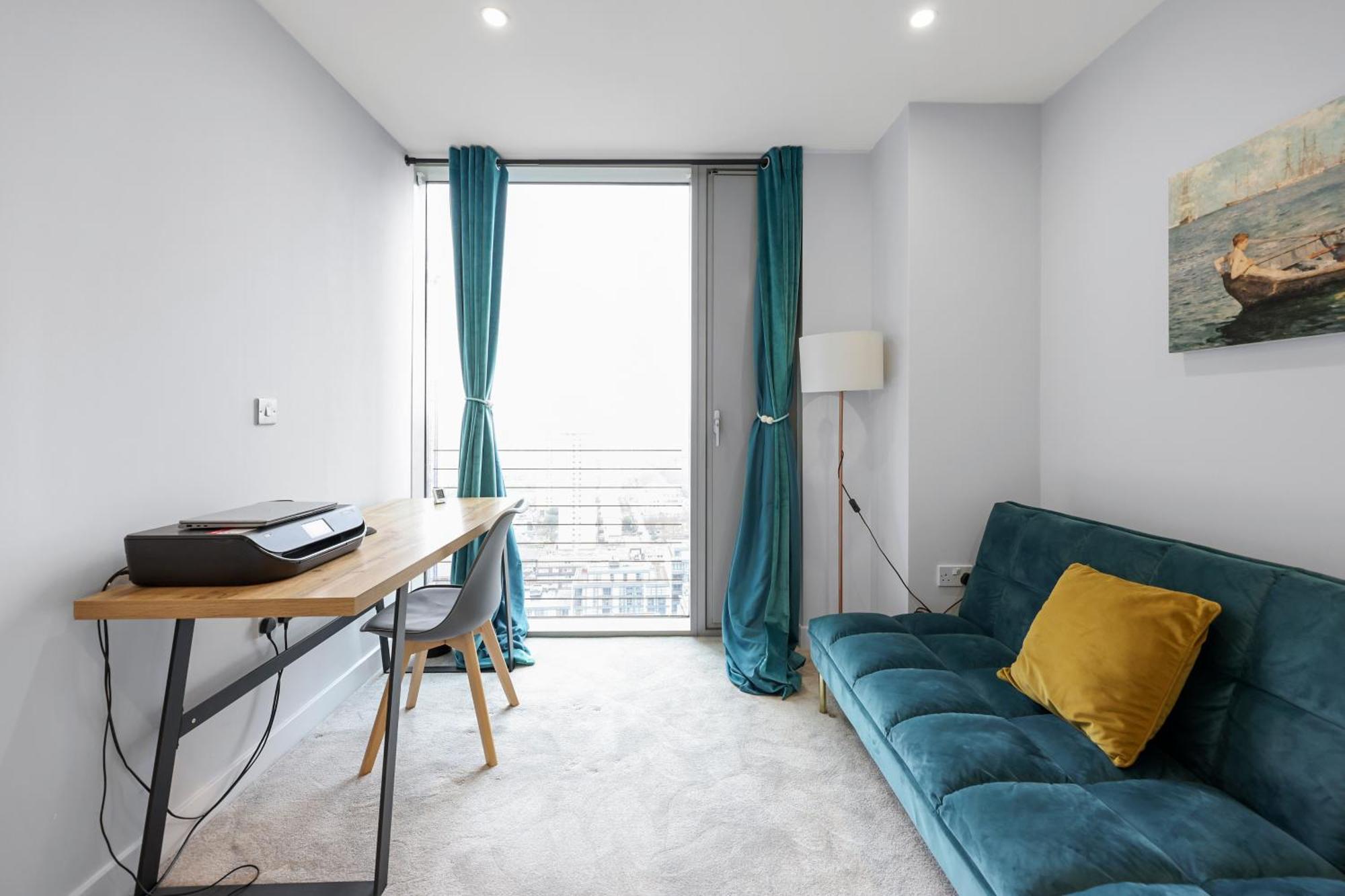 2-bedroom Short Term & Flexible Renting Canary Wharf Appartement Londres