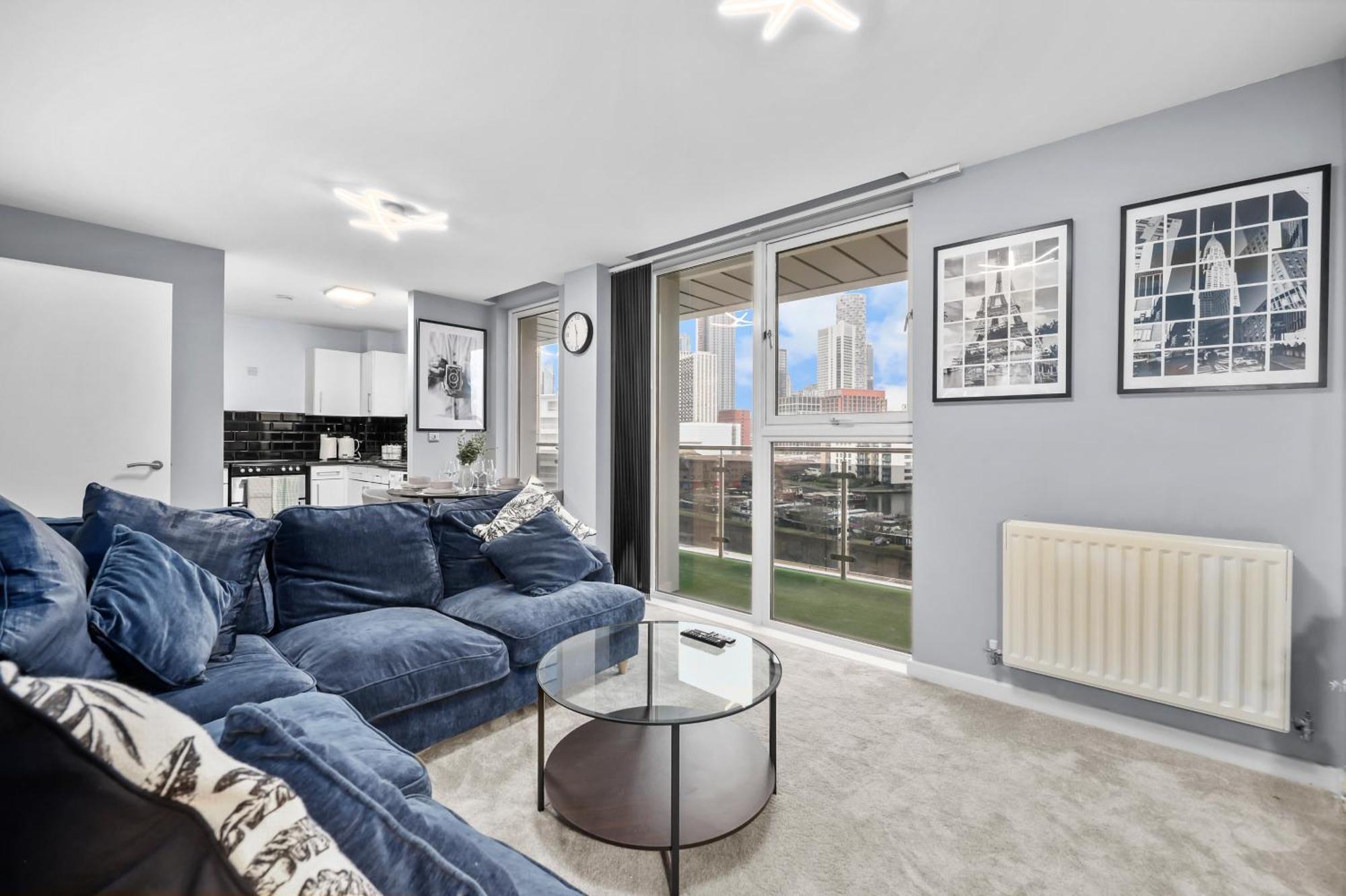 Appartement 2-bedroom Short Term & Flexible Renting Canary Wharf *