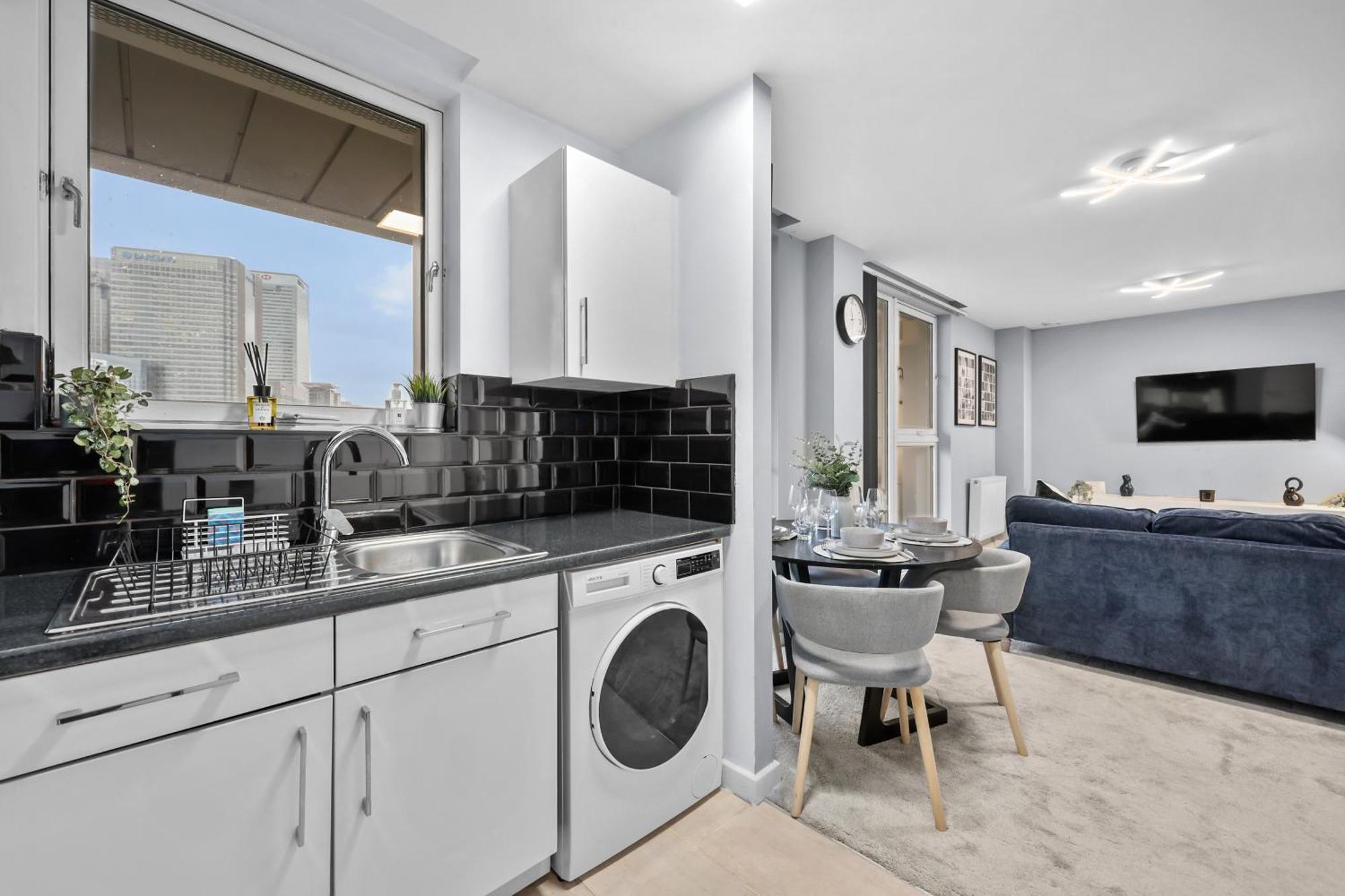 2-bedroom Short Term & Flexible Renting Canary Wharf * Londres
