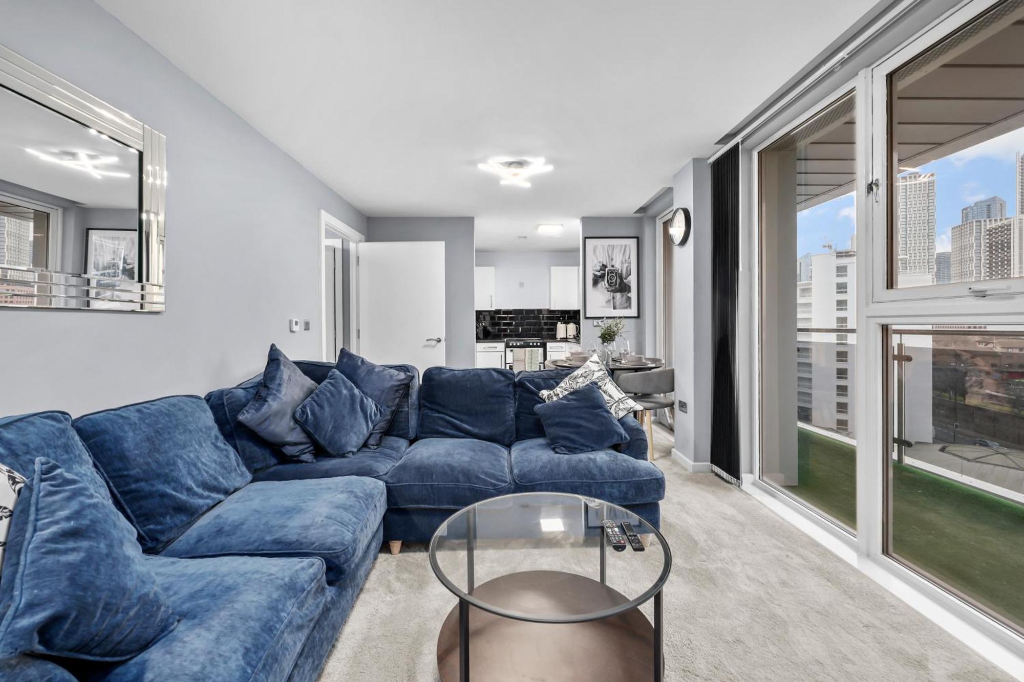 Appartement 2-bedroom Short Term & Flexible Renting Canary Wharf *