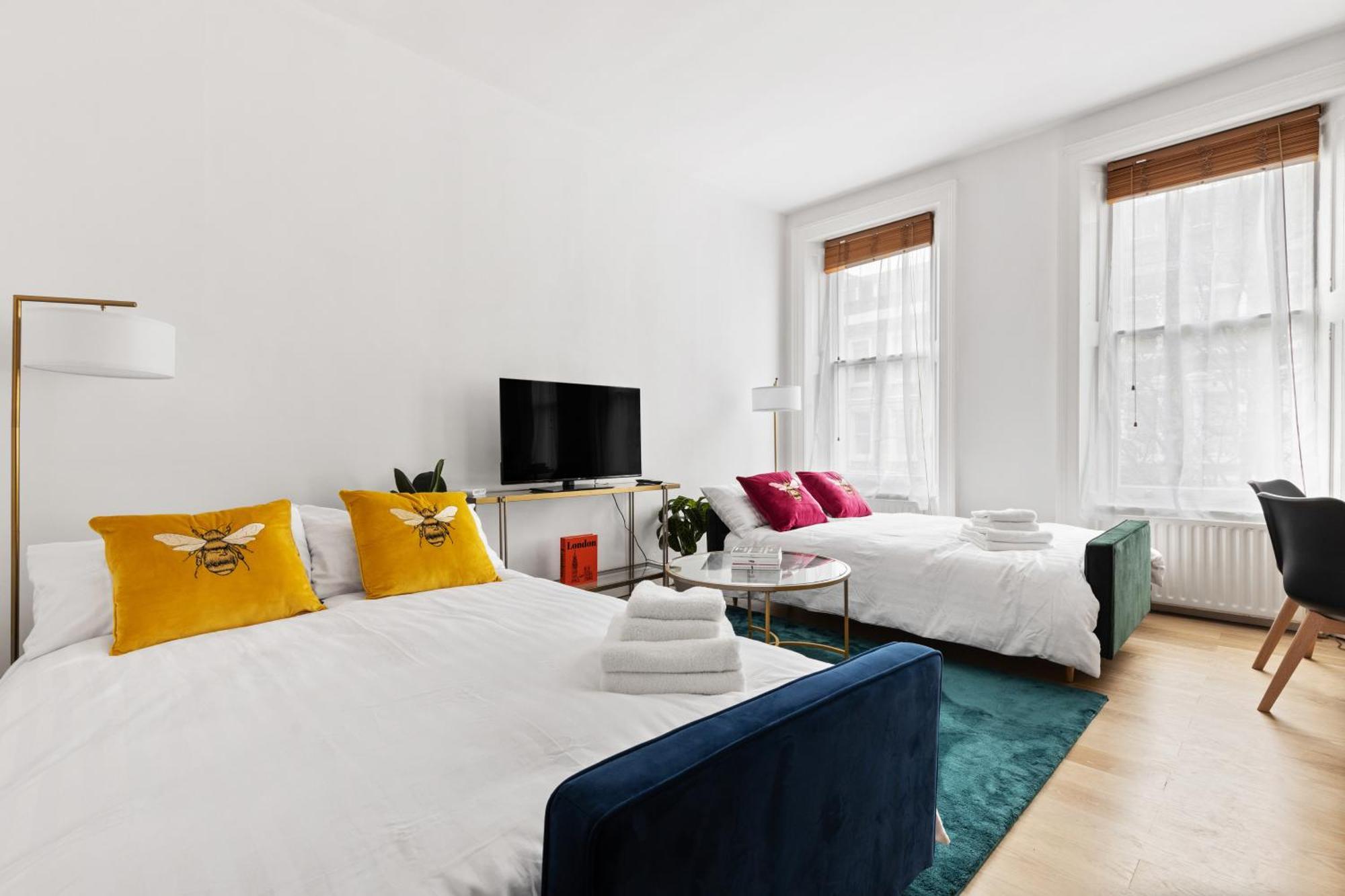 Appartement London- Sleeps 8 - 65sq Meters *