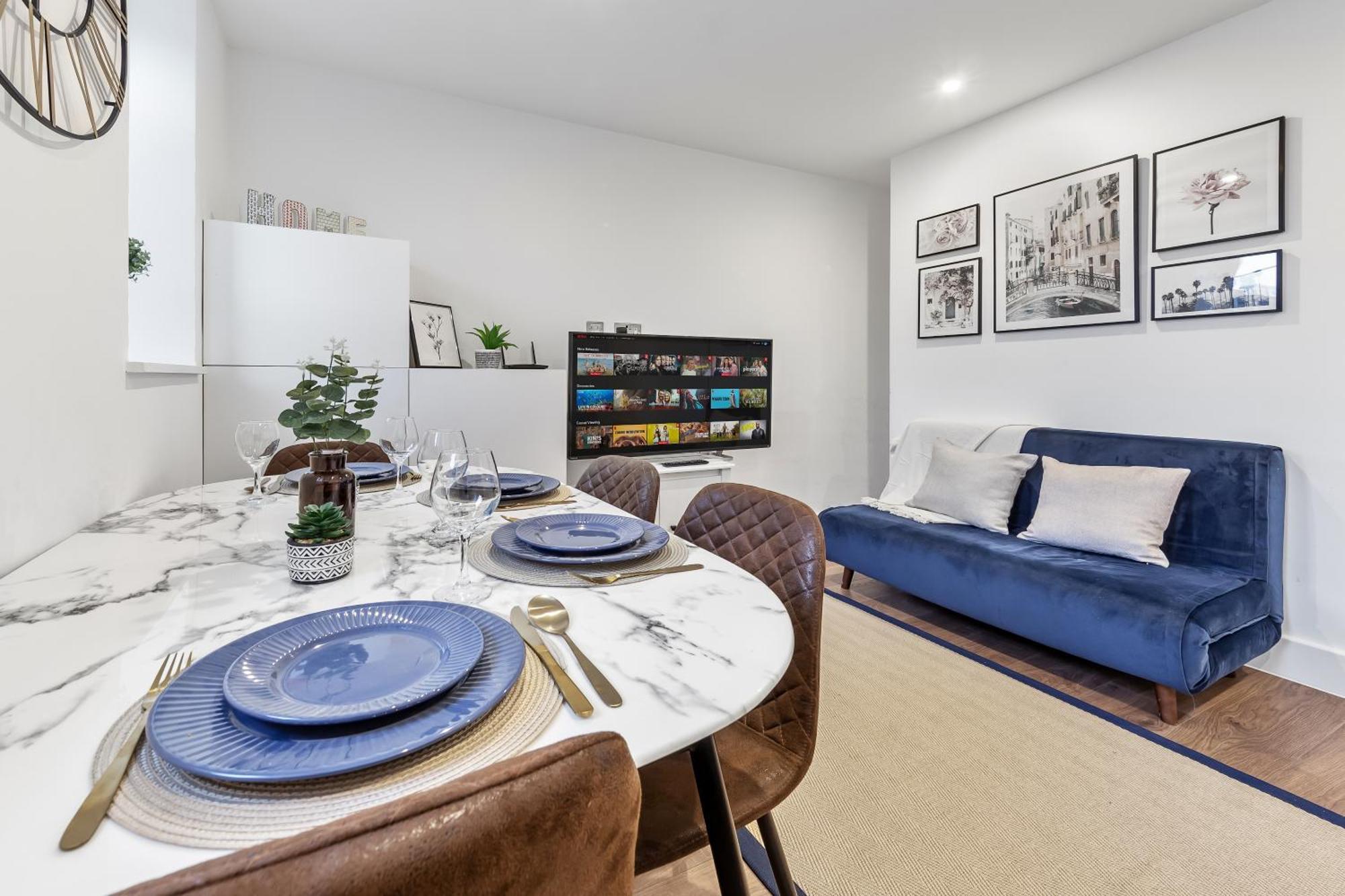 Two Bedroom Serviced - Nine Elms Luxury - Vauxhall & Westminster Apartamento