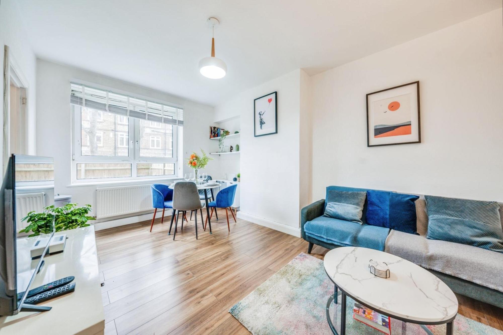 Stylish Flat, Bridge, Free Weekend Parking Appartement Londres