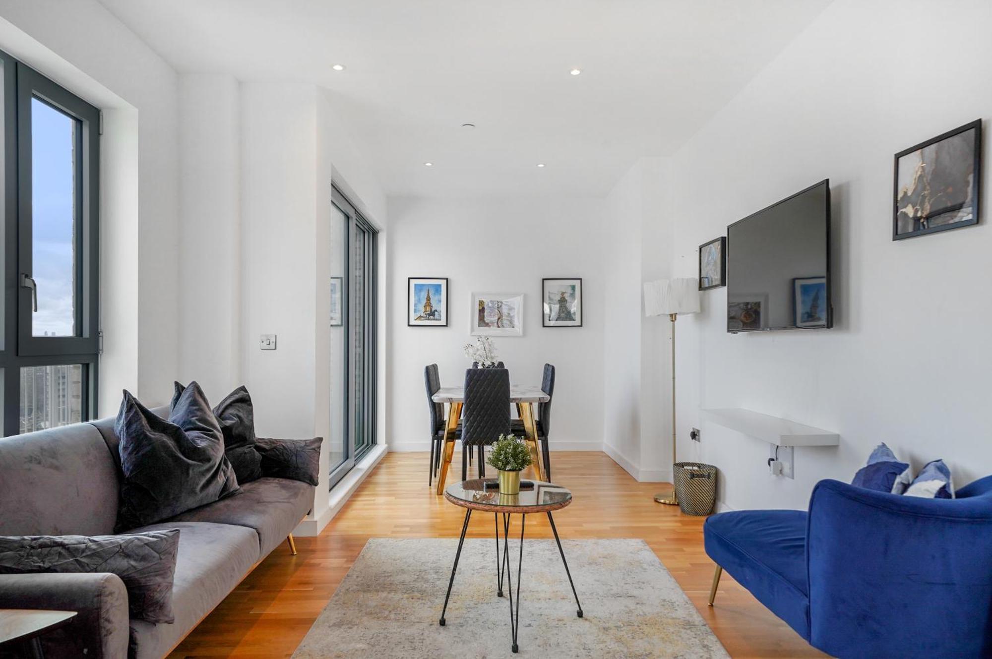 Appartement Chic 3-bedroom Flat With Private Balcony In Battersea Londres