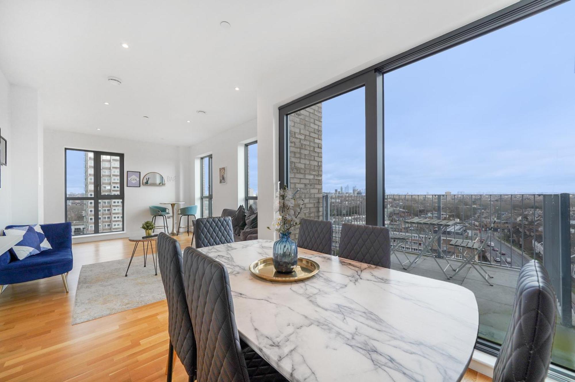 Appartement Chic 3-bedroom Flat With Private Balcony In Battersea *