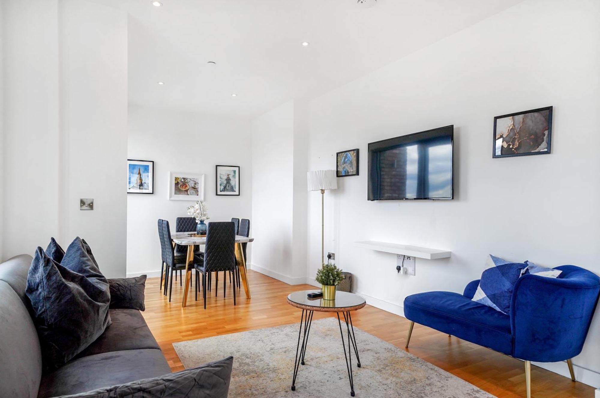 Appartement Chic 3-bedroom Flat With Private Balcony In Battersea Londres