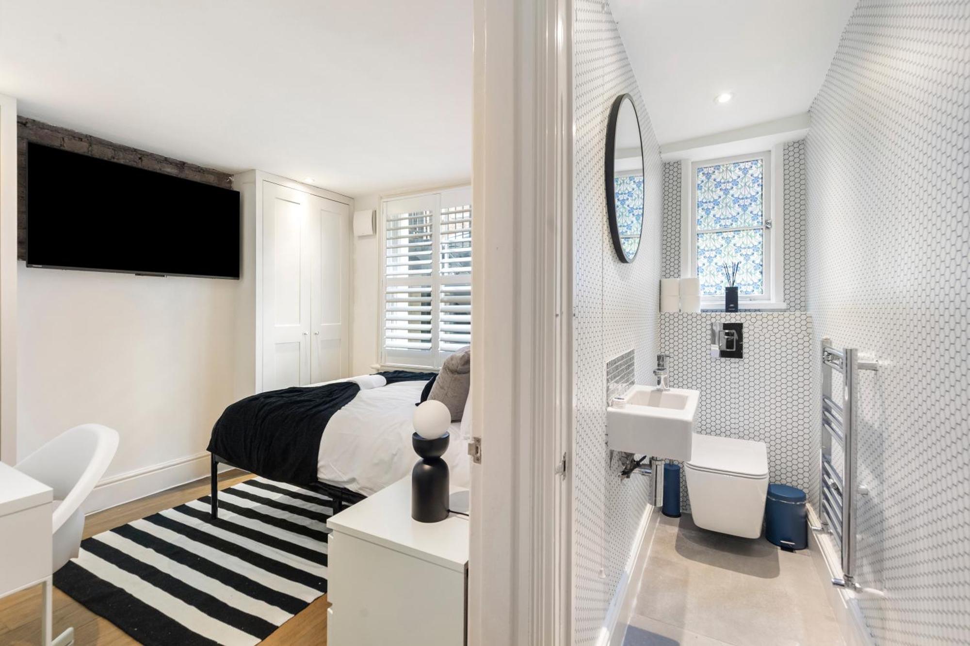 Stylish 2 Bedroom Flat In Prime Location Up To 5 Guests Appartement *
