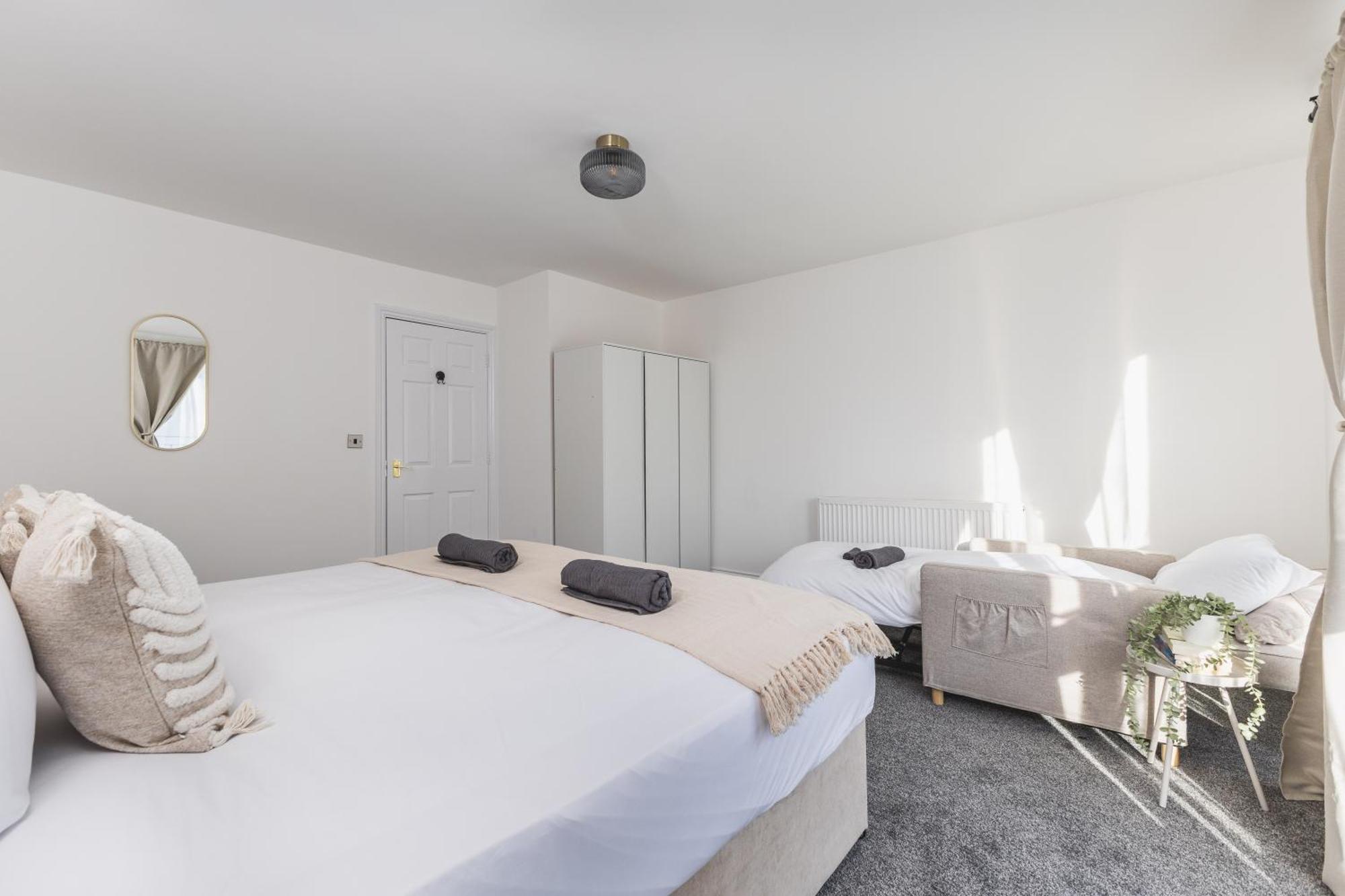 Arte Serviced Stratford - 3 Bedrooms 2 Bathrooms London, Stratford, Maryland, Free Parking, Garden, Weekly Or Monthly - Up To 8 Guests Londres