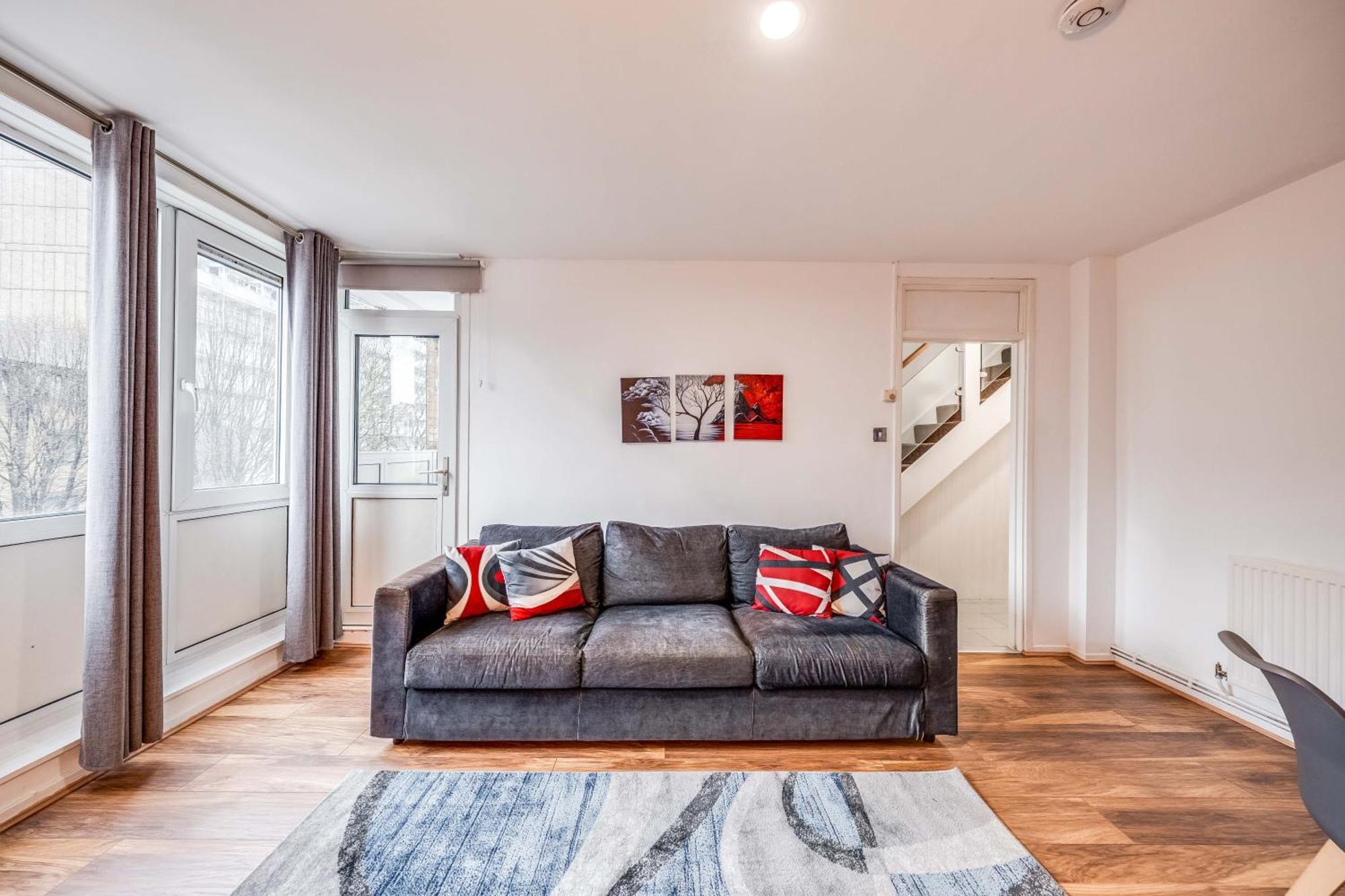 Appartement Leo's Place In Mile End 2 Double Beds, 1 Bunk Bed, Max 6, Spacious, Ideal For Families Londres