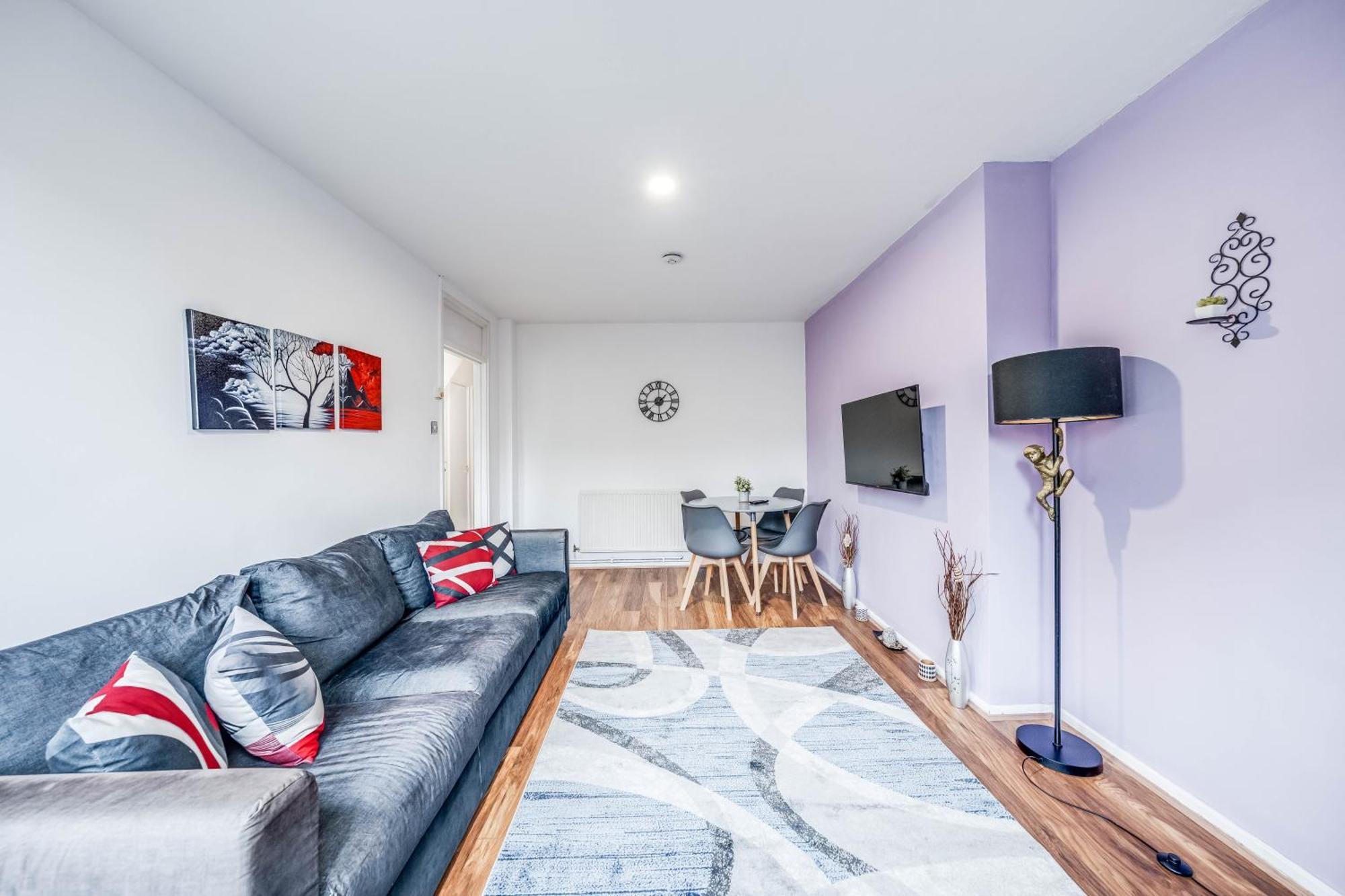 Appartement Leo's Place In Mile End 2 Double Beds, 1 Bunk Bed, Max 6, Spacious, Ideal For Families
