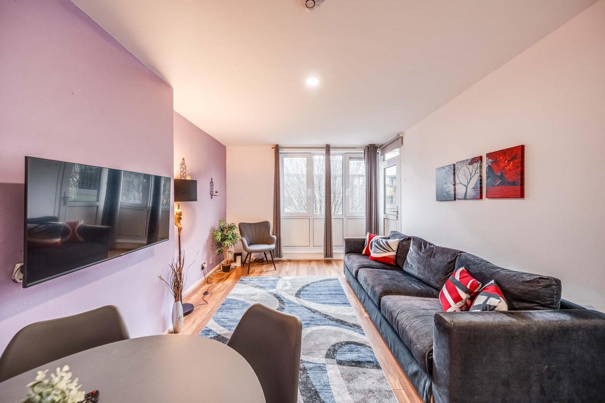 Leo's Place In Mile End 2 Double Beds, 1 Bunk Bed, Max 6, Spacious, Ideal For Families Appartement Londres