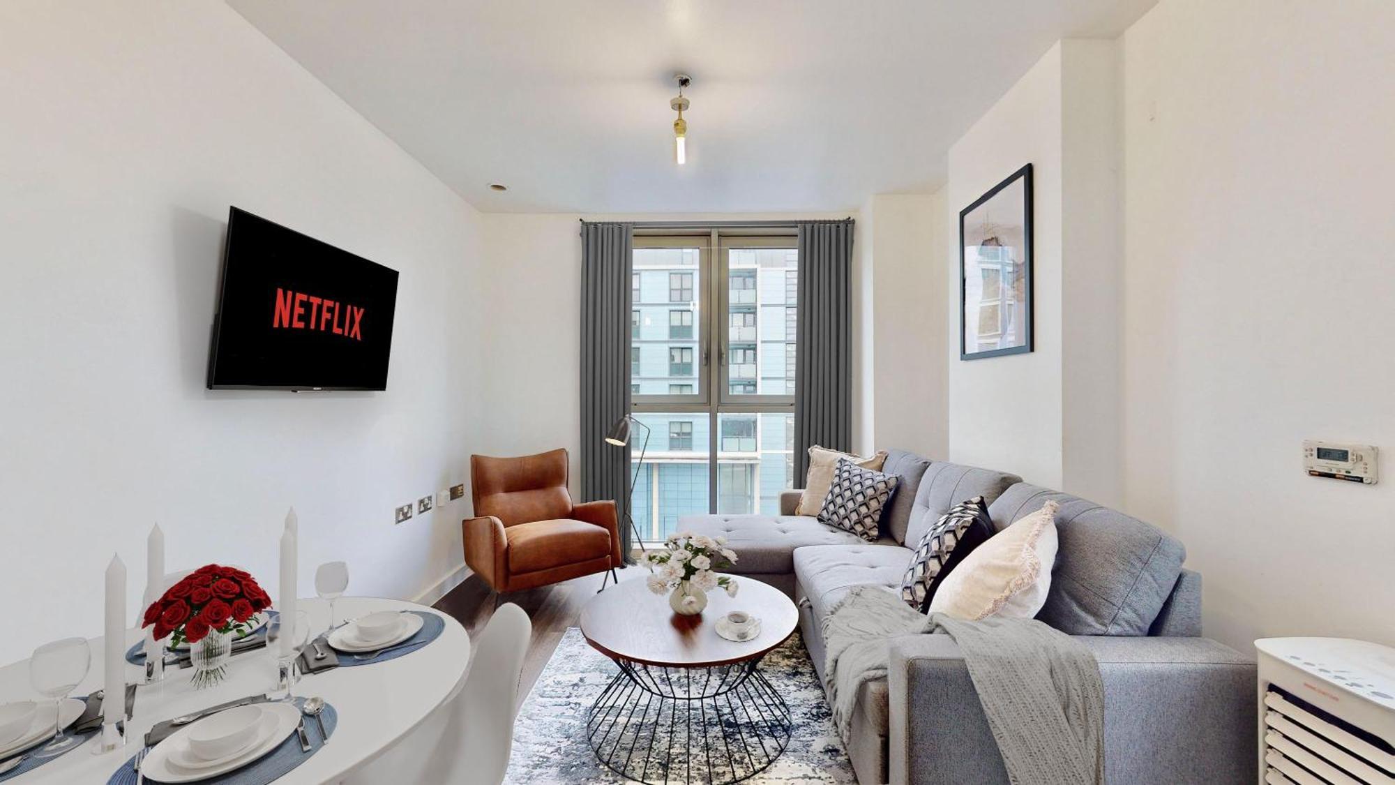 Appartement Spacious And Comfortable Long-term Near O2 Arena, Westfield, Stadium, Ideal For Business Or Leisure