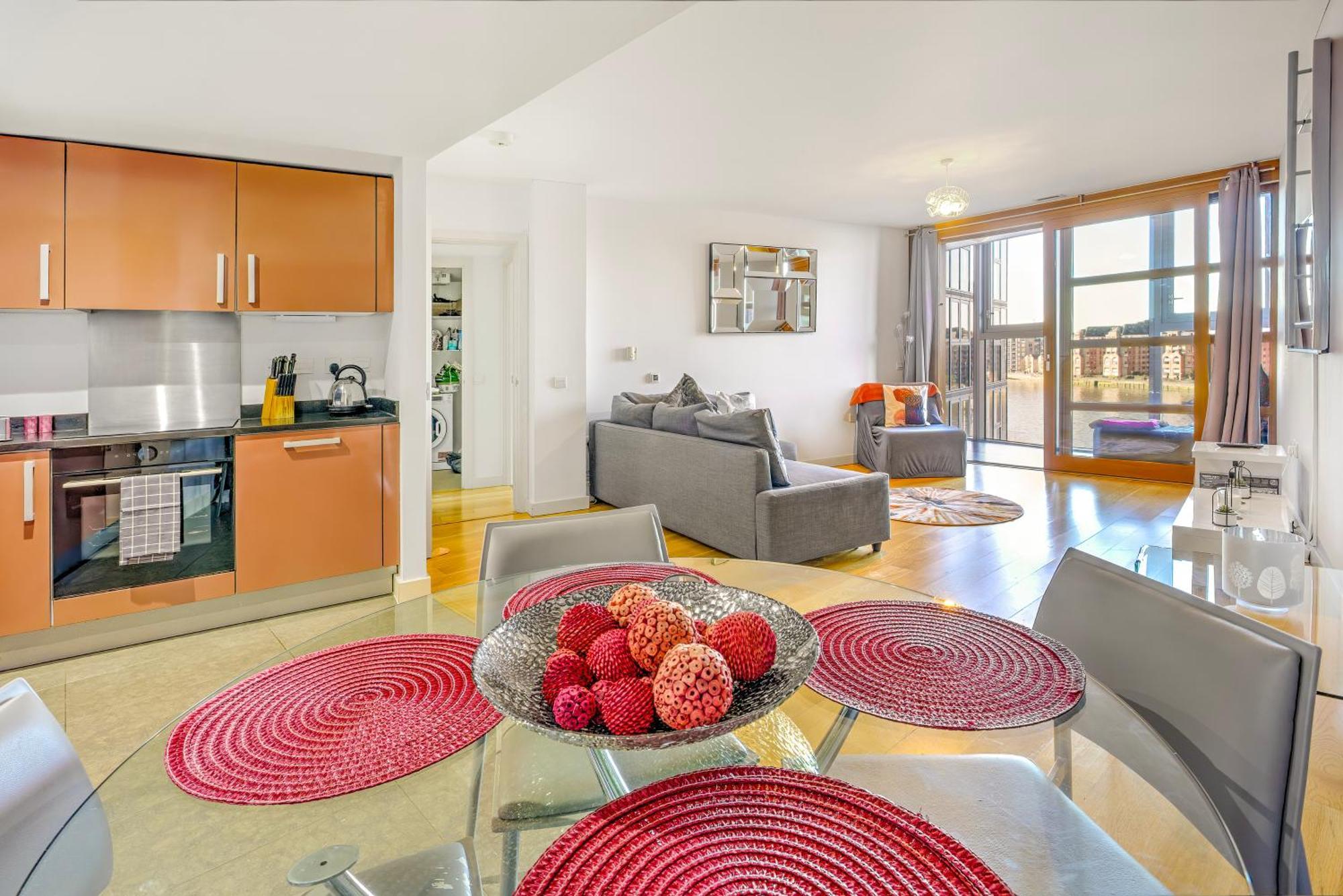 Cozy 1-bed Flat With Gym Access & Charming Vibe Appartement