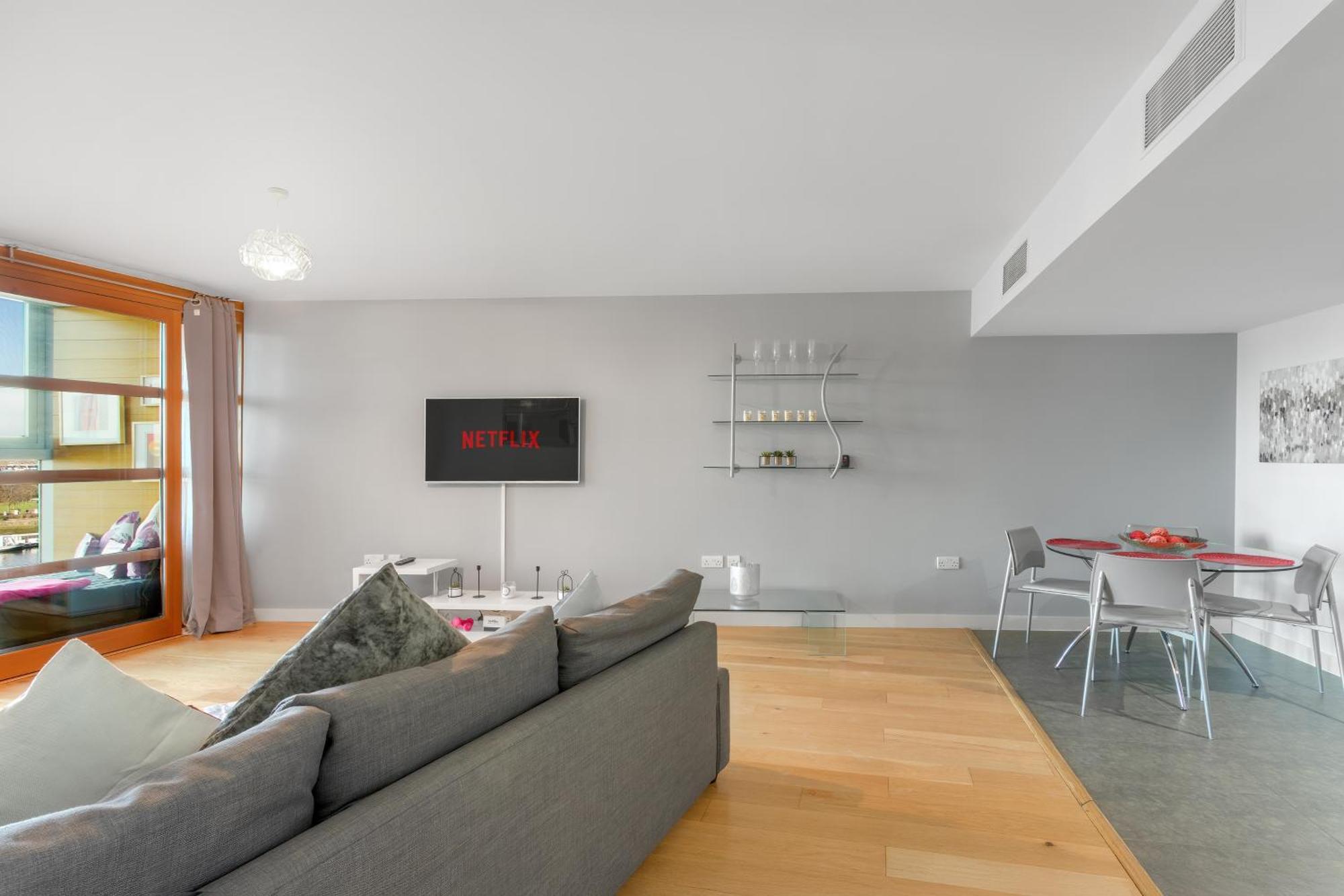Cozy 1-bed Flat With Gym Access & Charming Vibe Appartement *