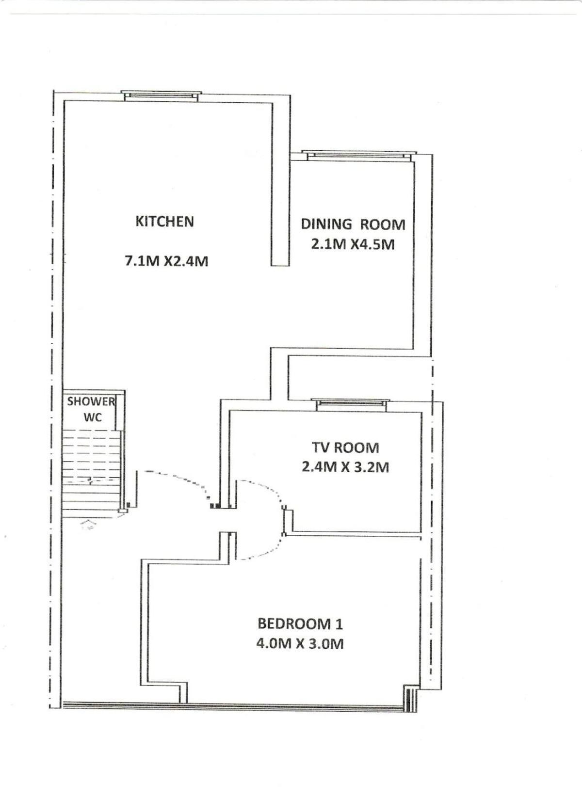 7 Bedroom, 3 Bathrooms, Garden, 20 Mins To Centre Apartamento