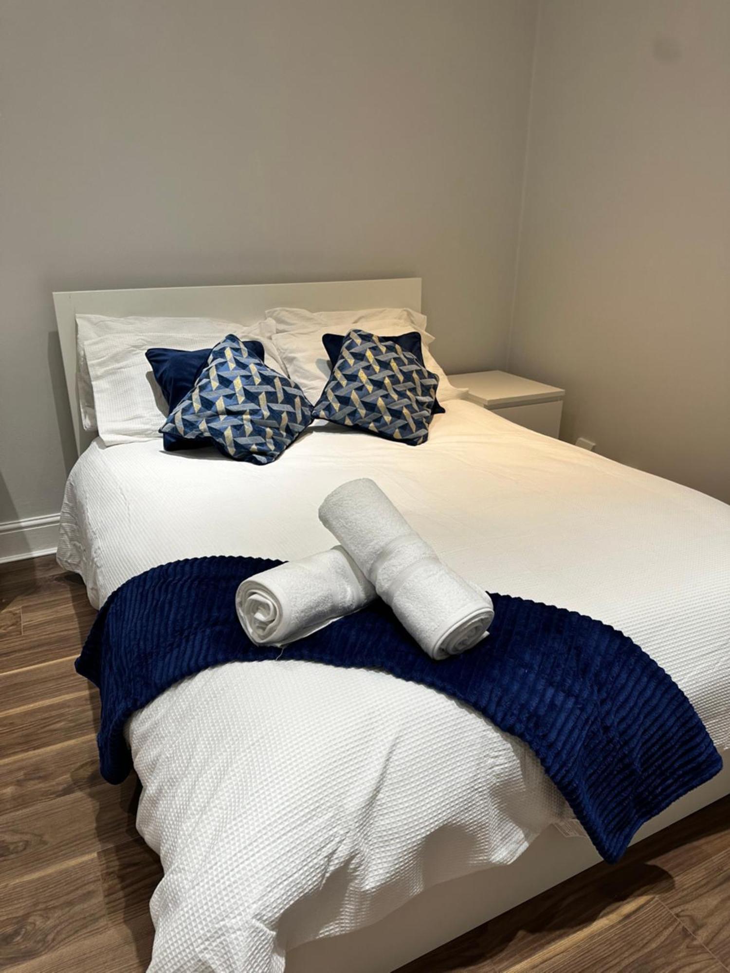 Liverpool Street Blue Bedroom Quarto em Acomodações Particulares *