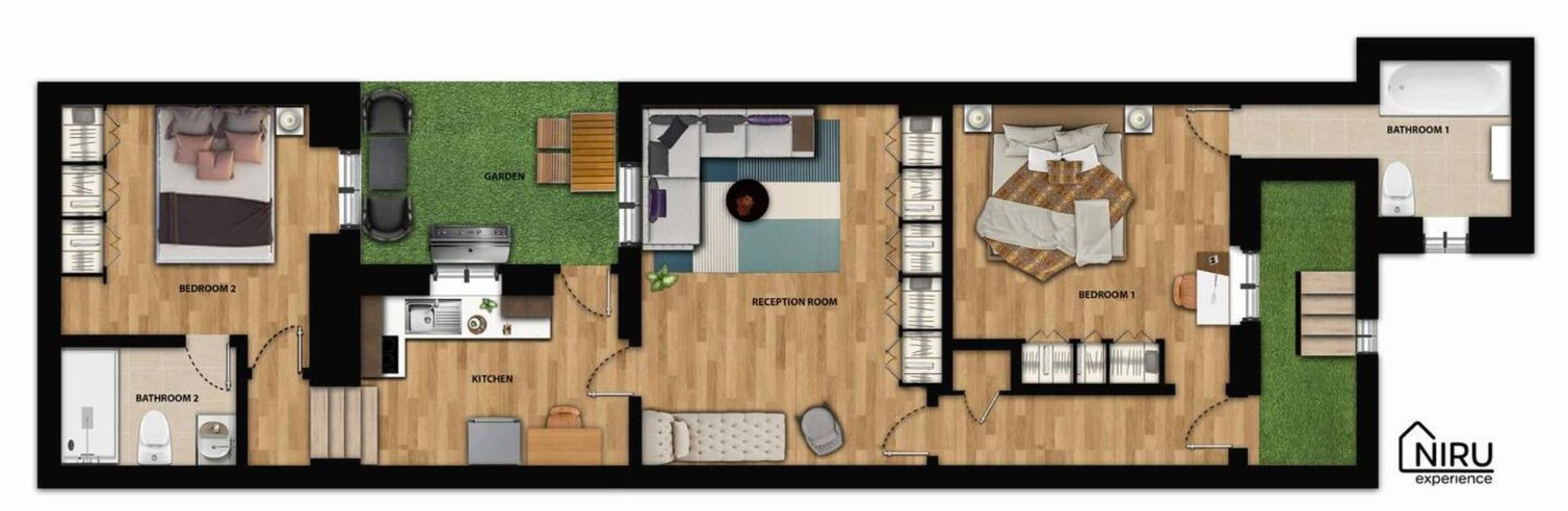 Apartment Niru Experience Hidden Gem In Chelsea 2bd 2ba London