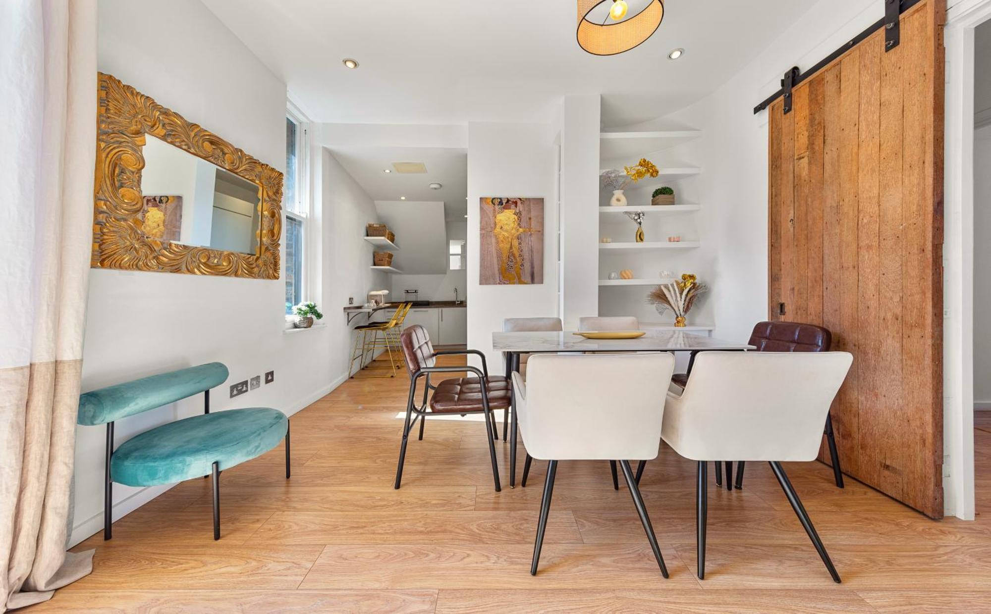 Designer Victorian Flat With Large Terrace Apartamento