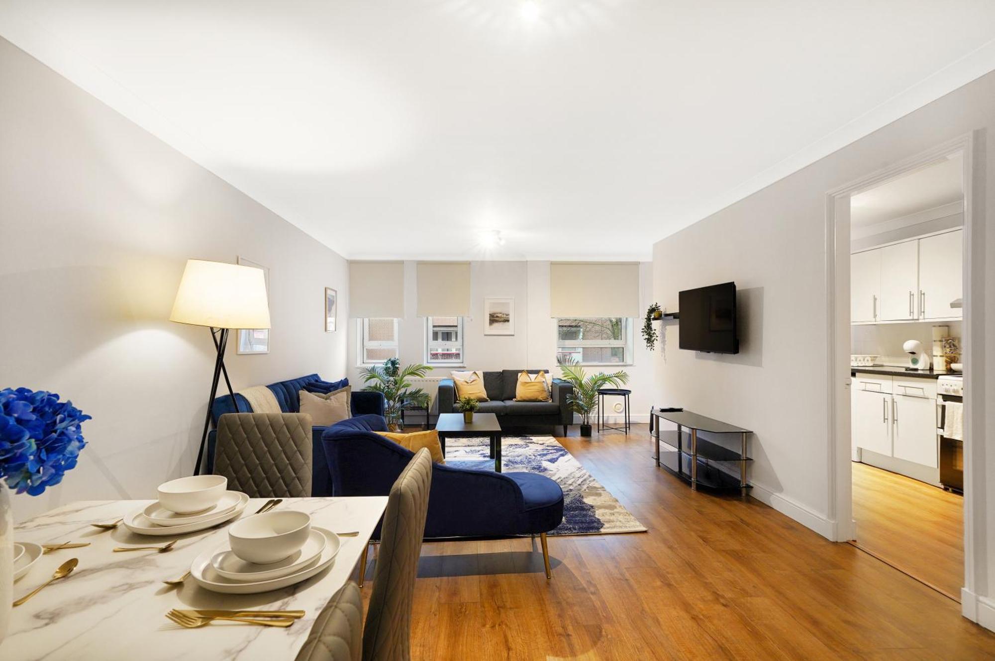 Appartement Luxury 3-bed With Private Garden En-suites & Underground Parking Prime Nw6 Location *