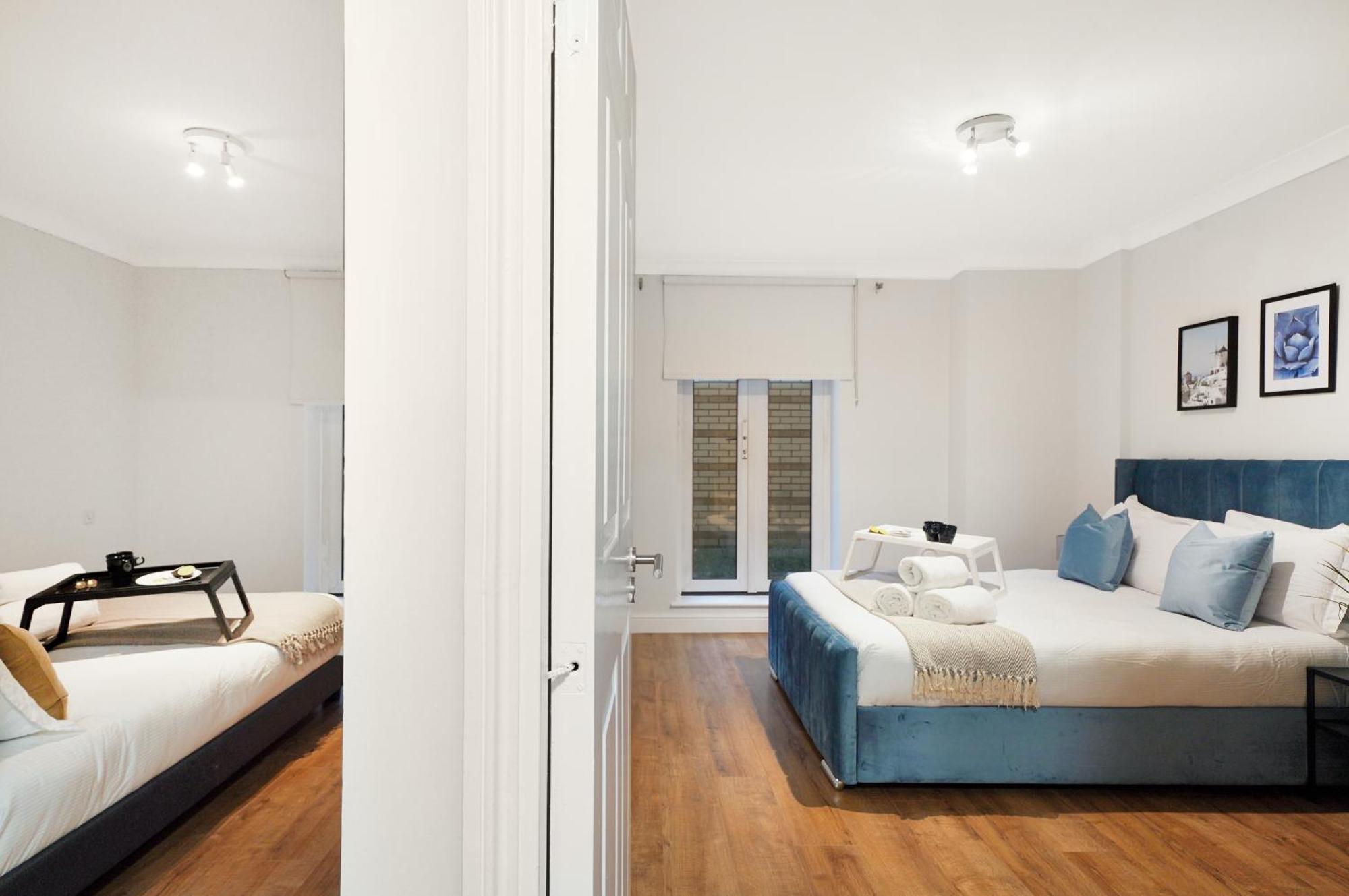 Luxury 3-bed With Private Garden En-suites & Underground Parking Prime Nw6 Location Appartement *