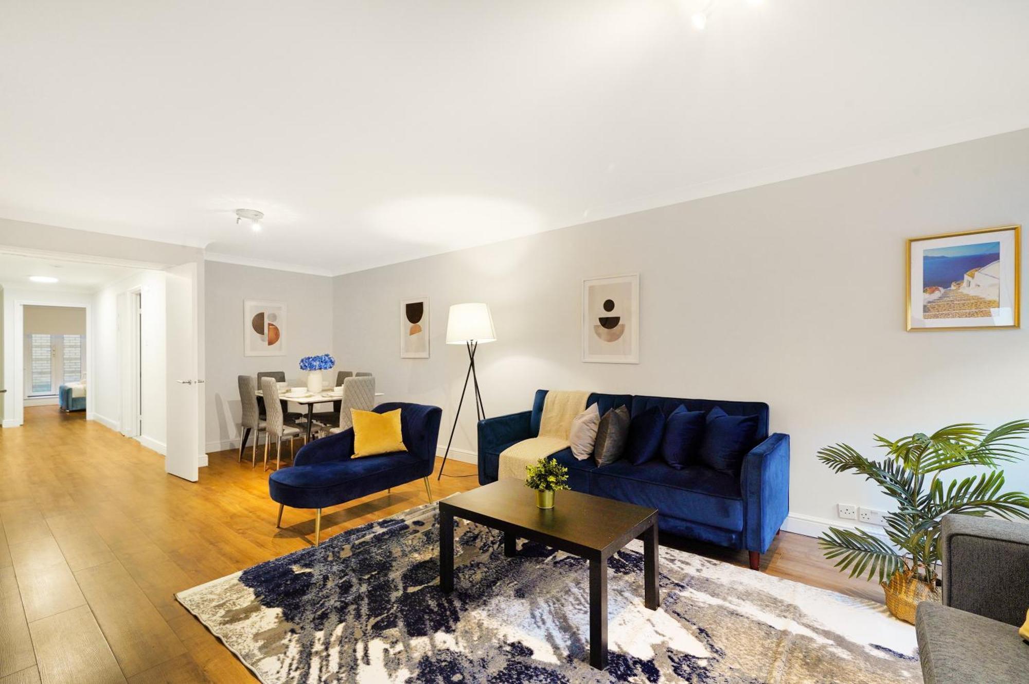 Appartement Luxury 3-bed With Private Garden En-suites & Underground Parking Prime Nw6 Location *