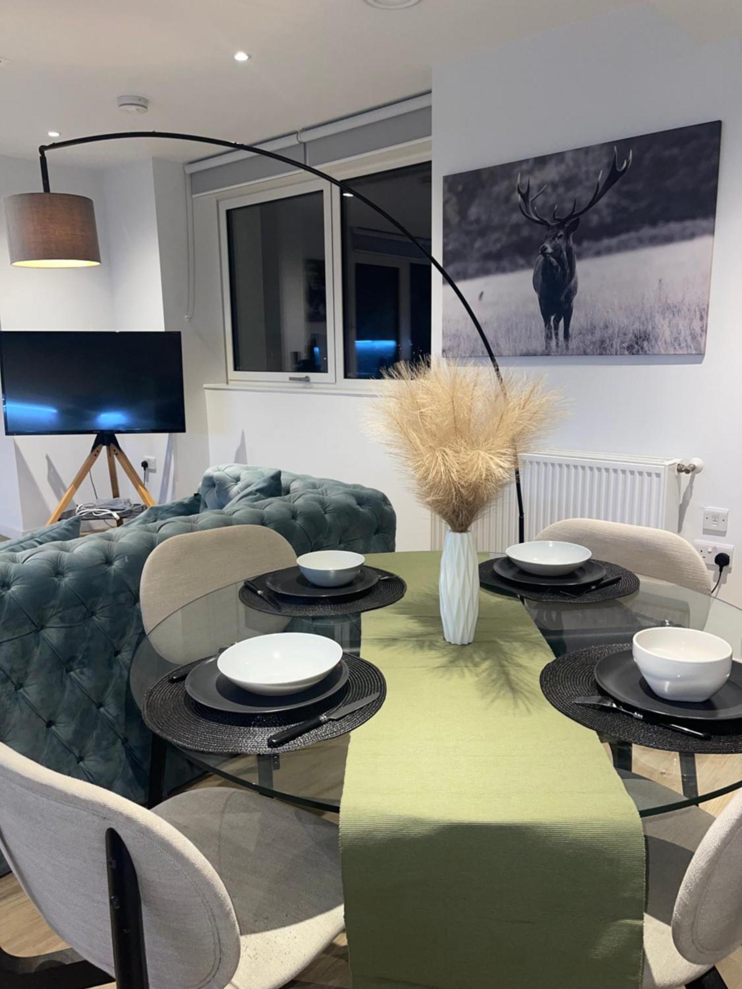 Appartement Luxury Canary Wharf Apt- Skyline Views & Balcony