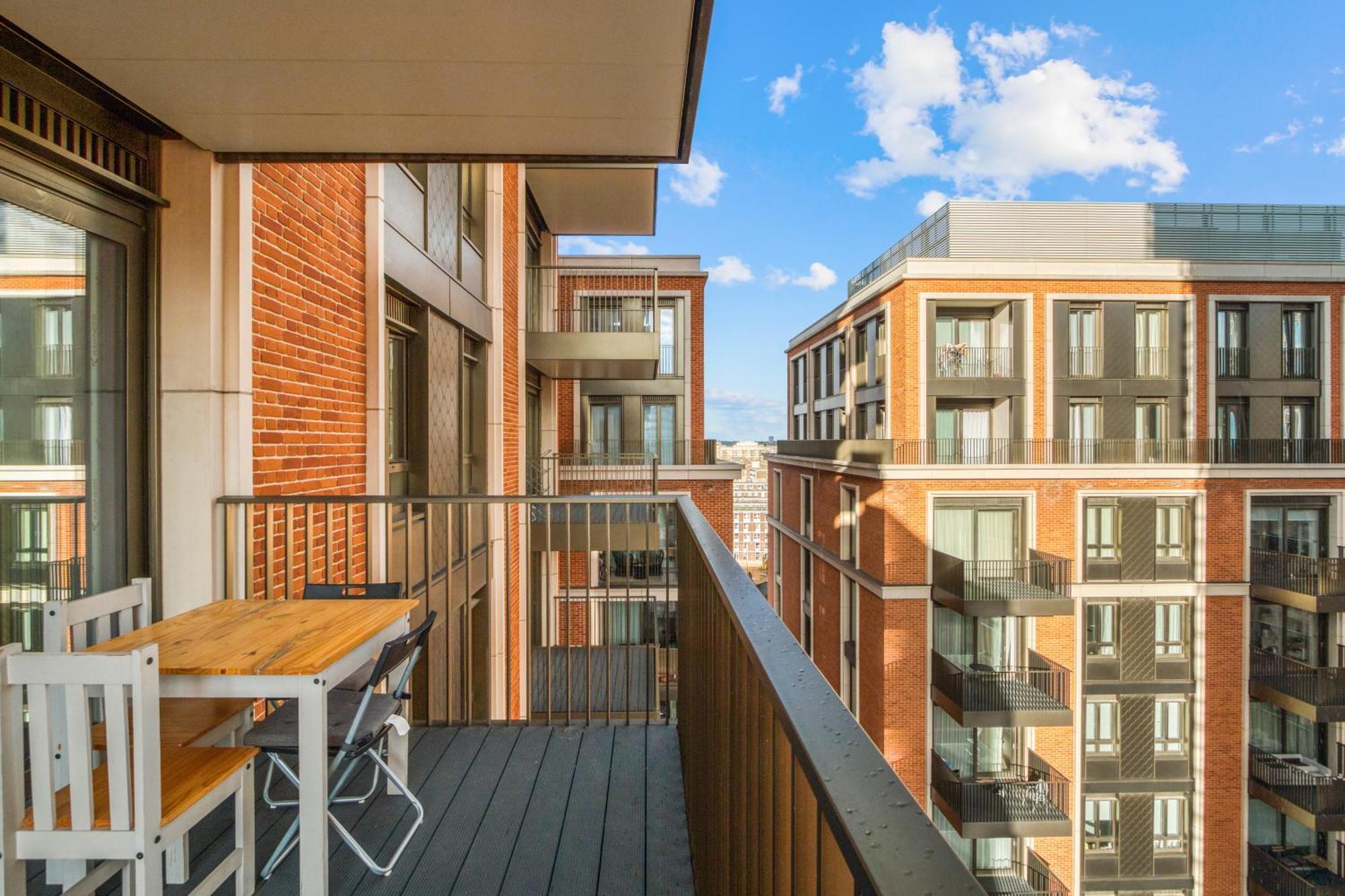Appartement Hyde Park Luxury 2br 2ba Balcony Londres