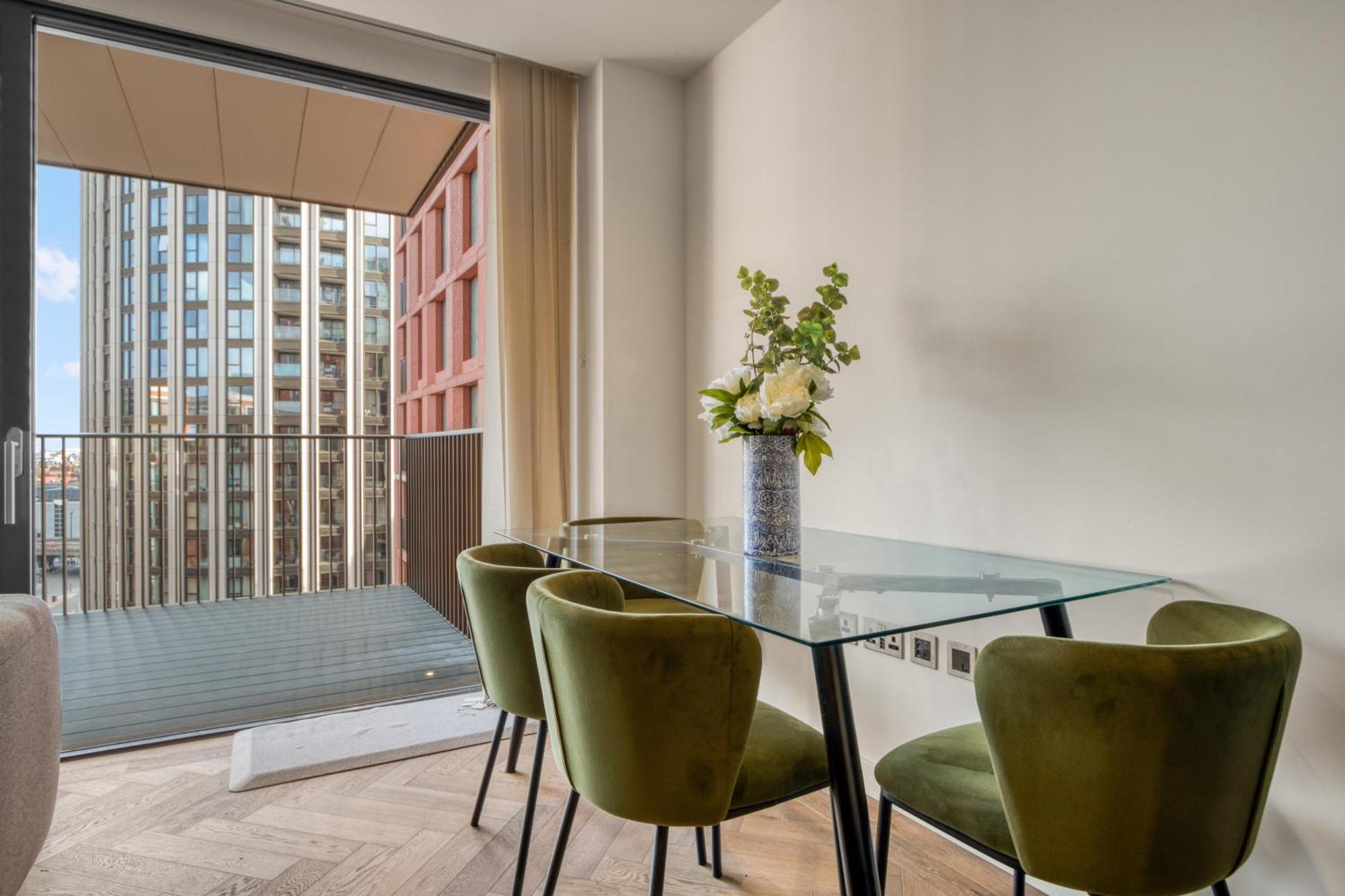 Appartement Hyde Park Luxury 2br 2ba Balcony Londres