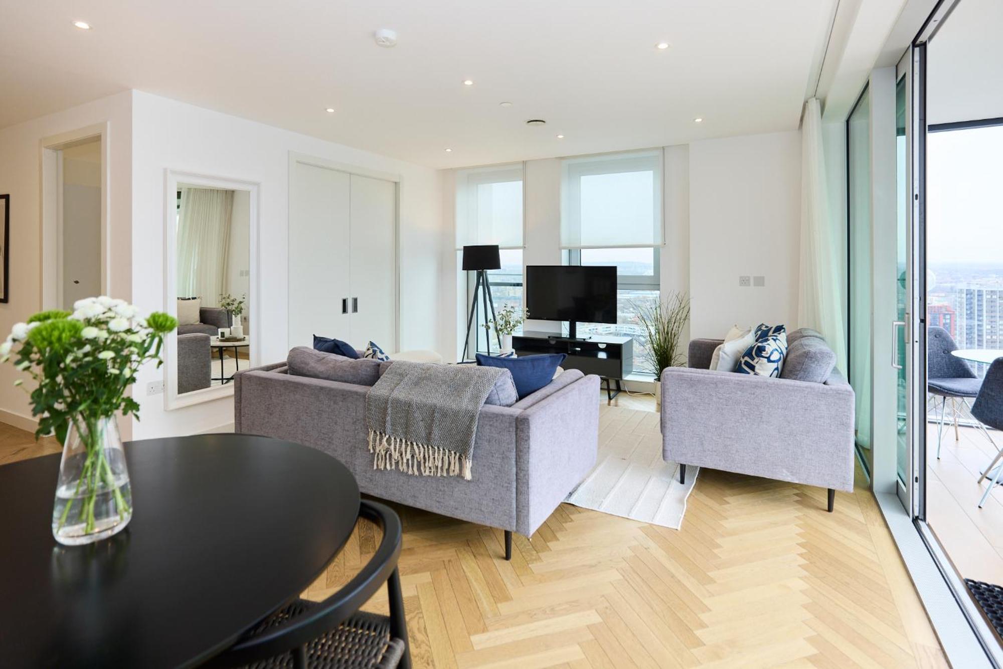 Appartement The Southwark Heights -modern 3-bedroom Flat With Views *